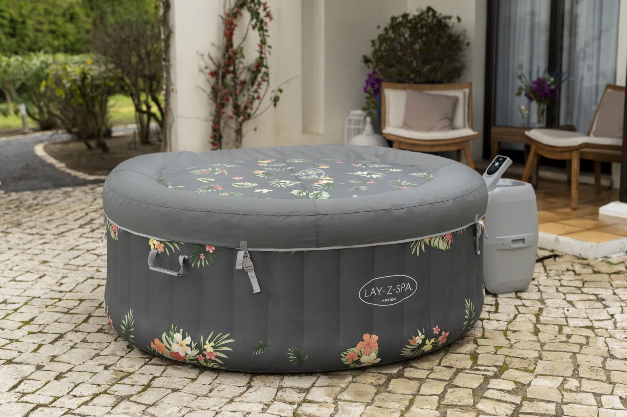 Jacuzzi Bestway SPA Aruba AirJet 170x66cm, 605L, 4 persoane foto