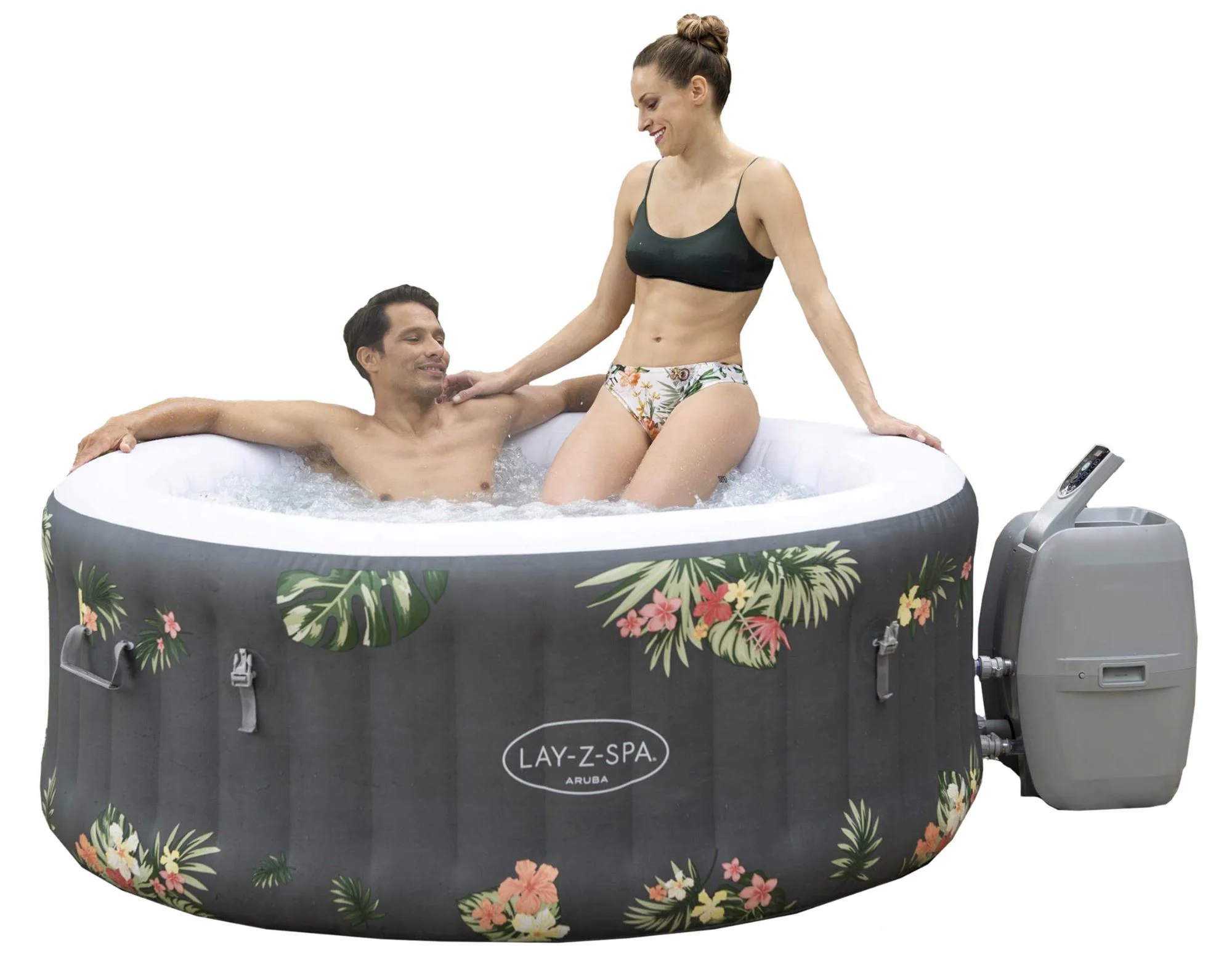 Jacuzzi Bestway SPA Aruba AirJet 170x66cm, 605L, 4 persoane foto