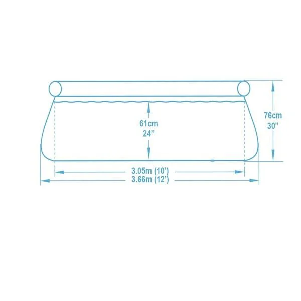 Piscina gonflabila Bestway Fast Set 366х76 cm, 5377 L foto