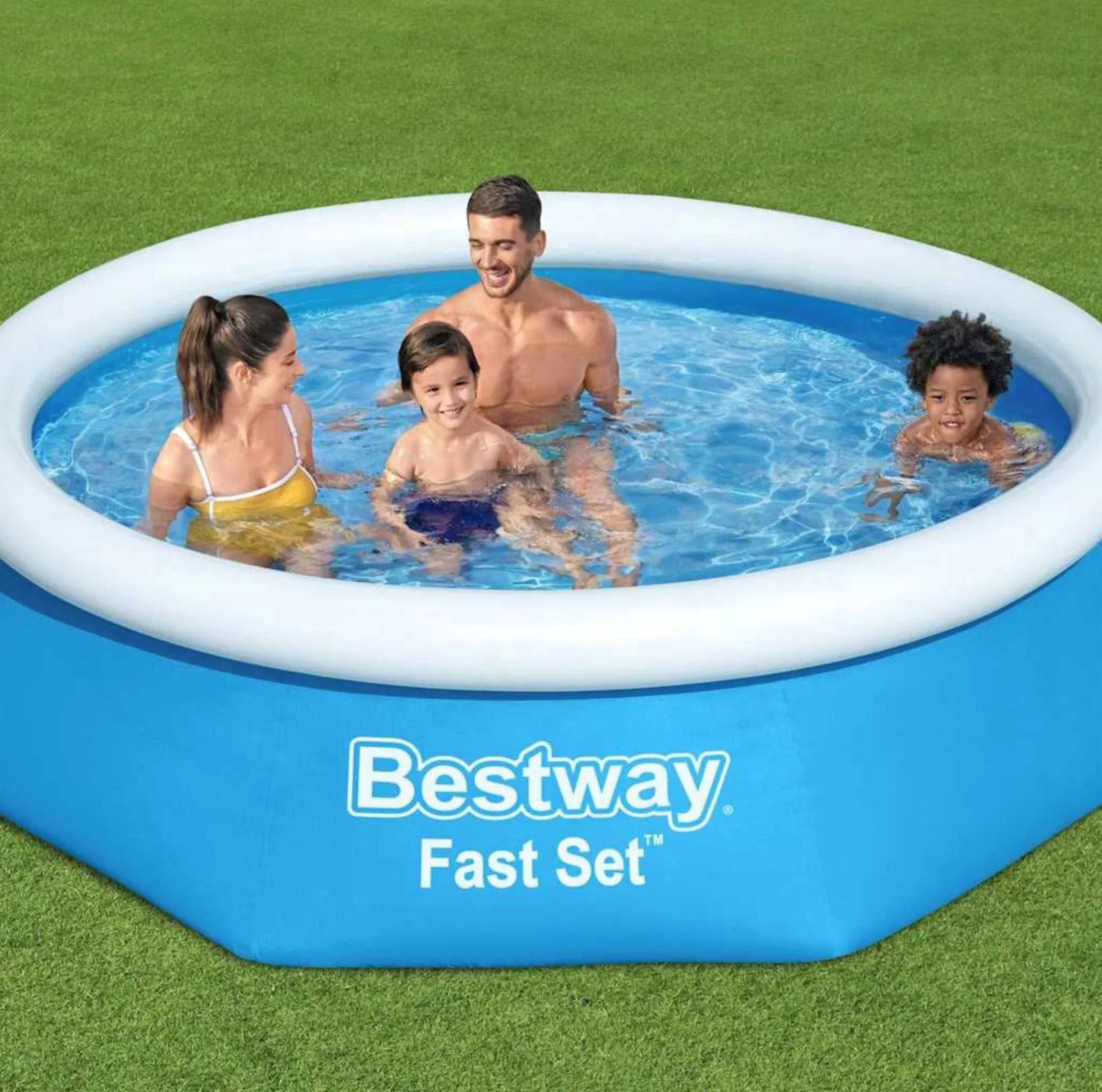 Piscina gonflabila Bestway Fast Set 244х61 cm, 1880 L foto