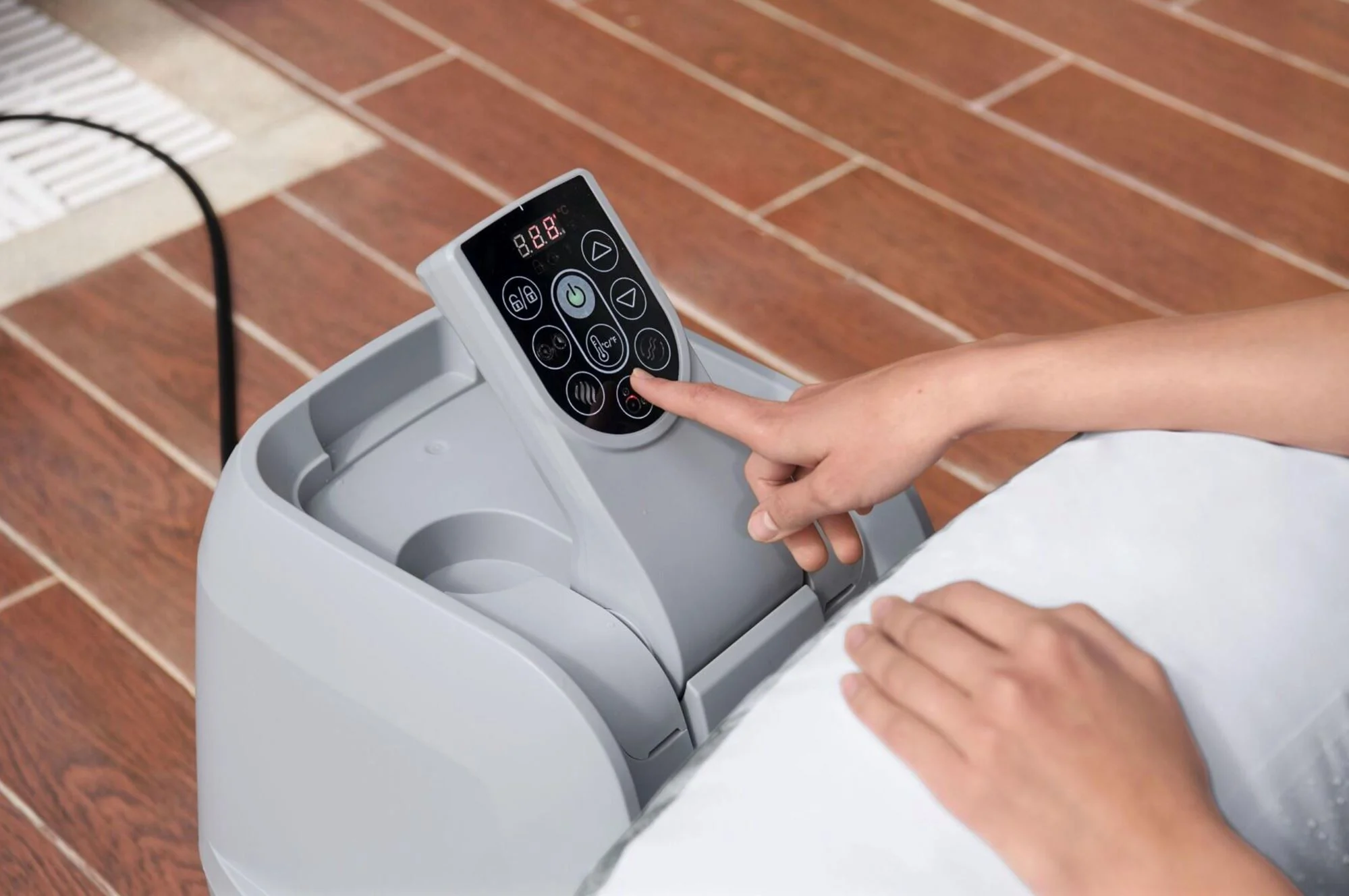 Jacuzzi SPA Bestway Fiji AirJet 180x66cm, 669L, 2-4 persoane foto