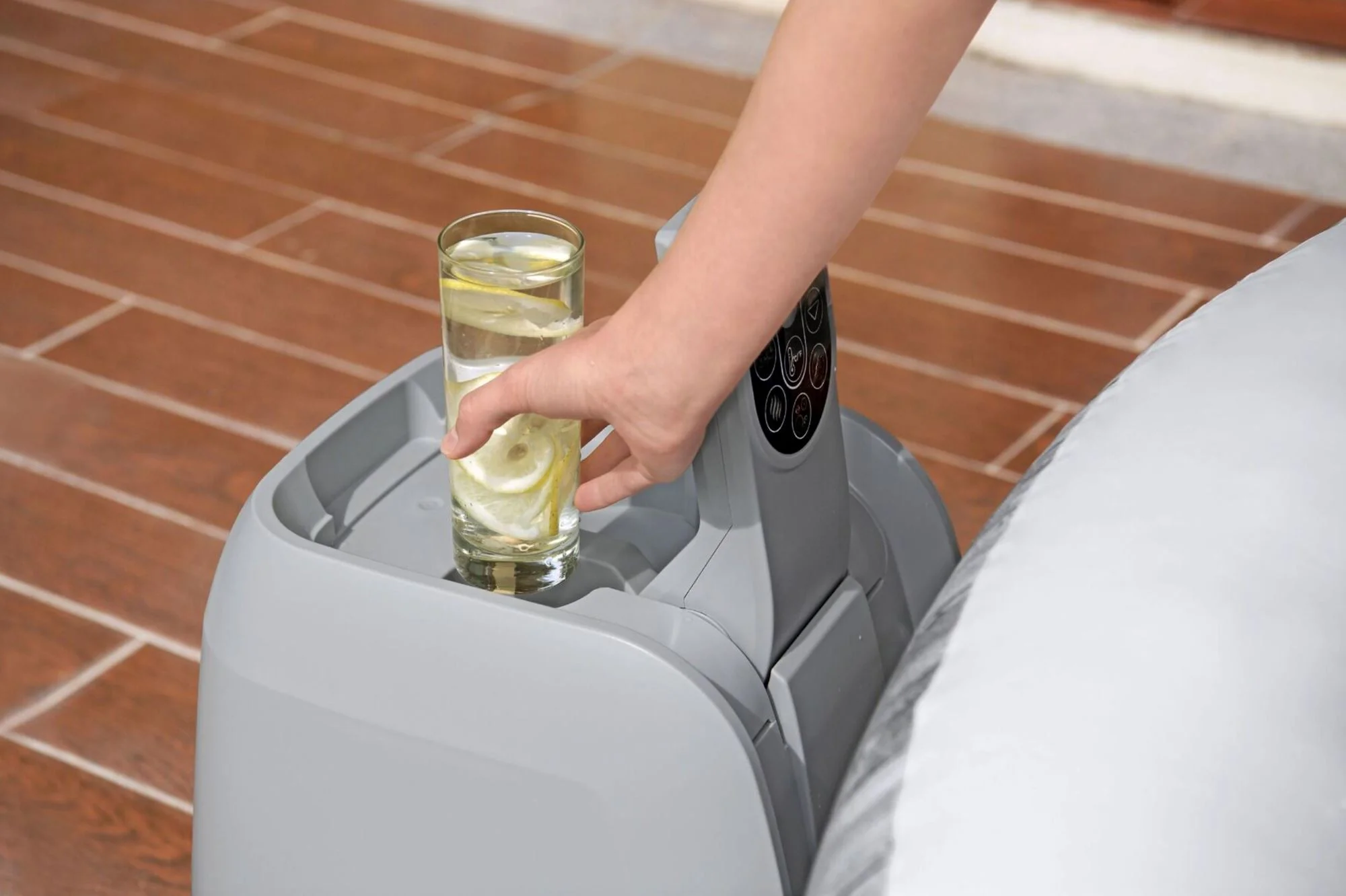 Jacuzzi SPA Bestway Fiji AirJet 180x66cm, 669L, 2-4 persoane foto