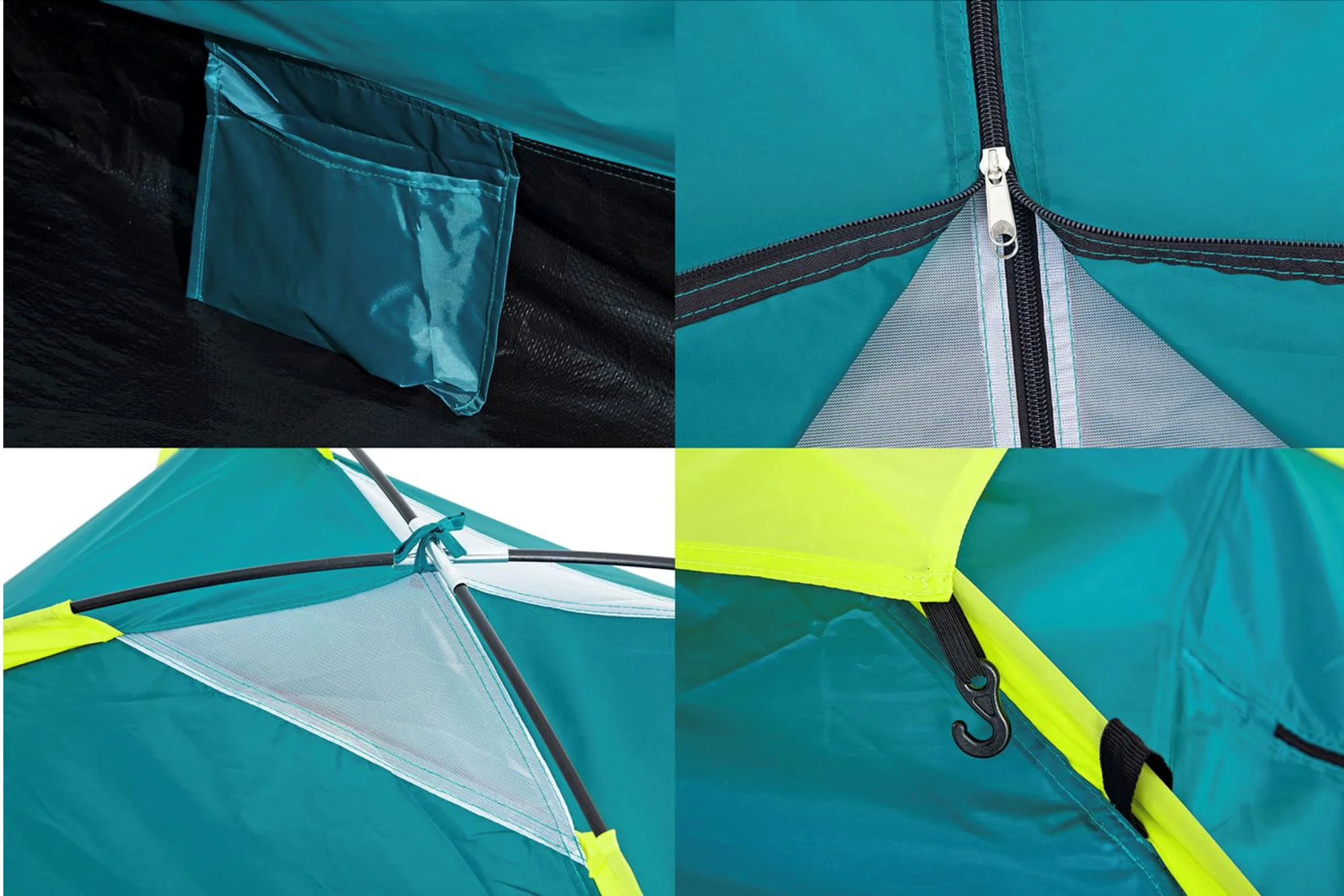 Cort Bestway pentru 2 persoane 145x205x100cm, COOLDOME 2 foto