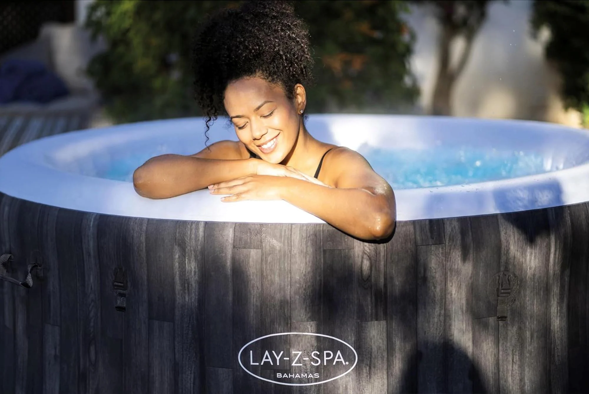 Jacuzzi Bestway SPA Bahamas AirJet, 180x66cm, 669L, 4 persoane foto