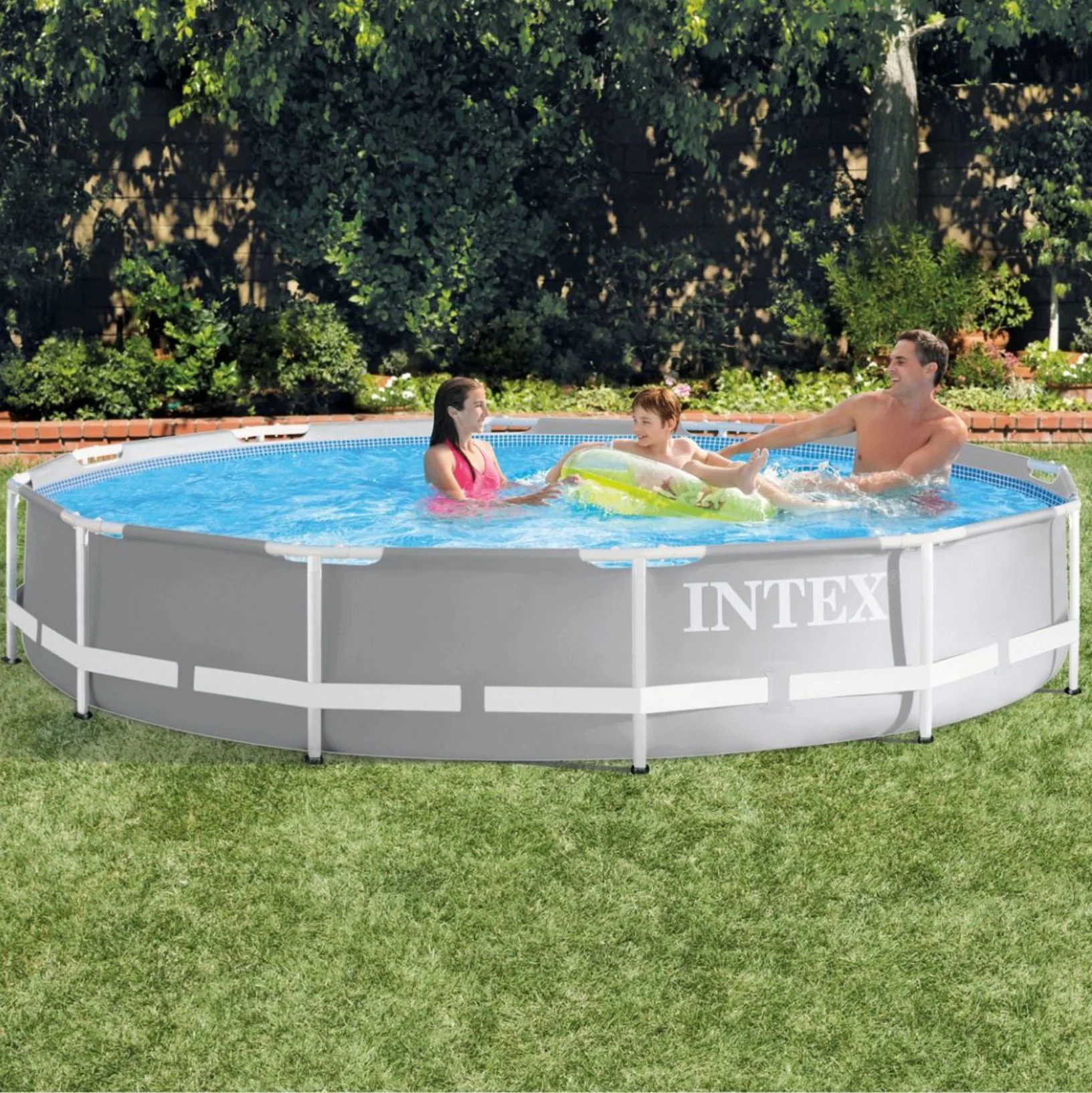 Piscina INTEX cu carcas de metal, 366x76cm, 6503L foto