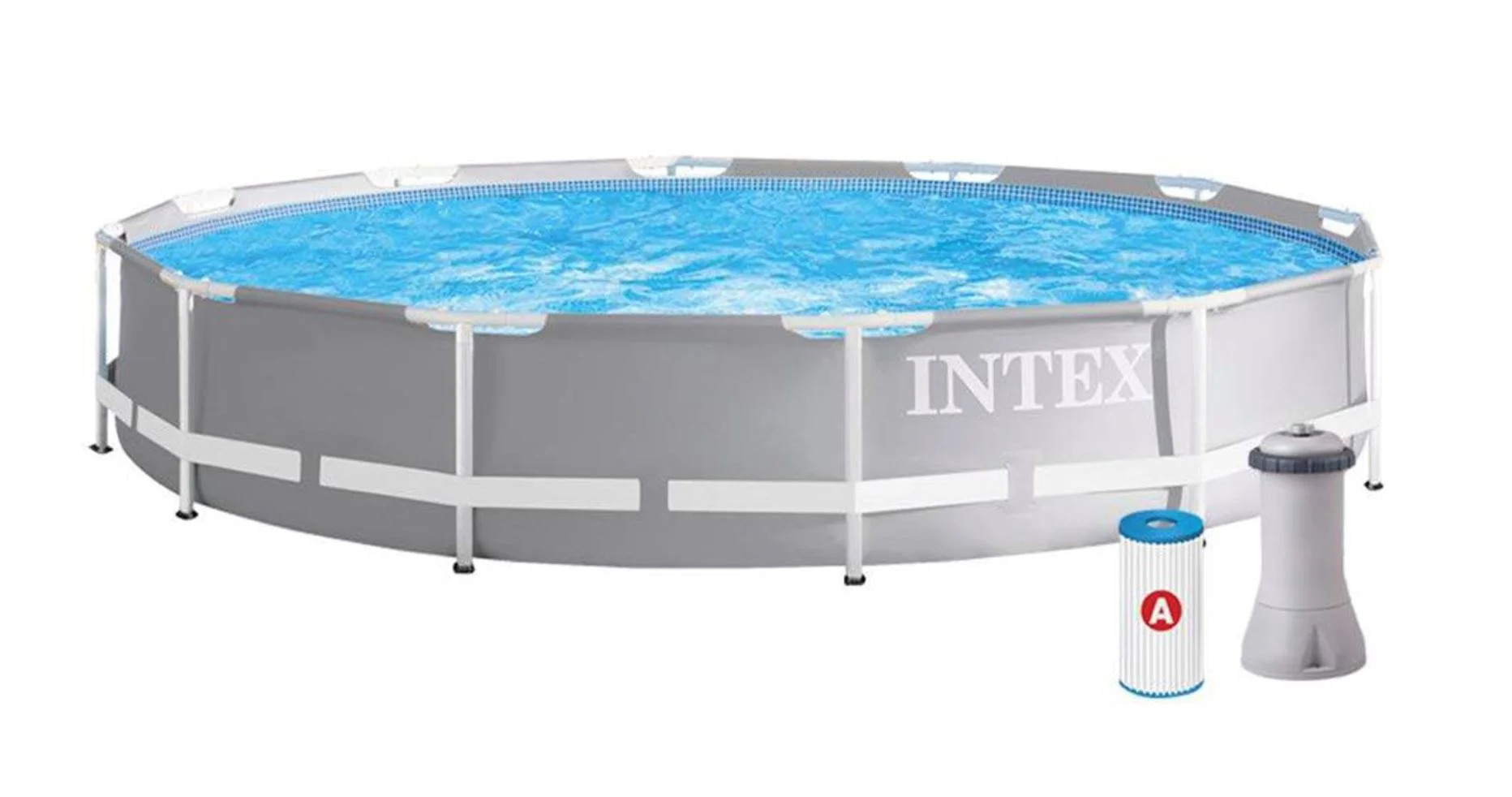 Piscina INTEX cu carcas de metal, 366x76cm, 6503L foto