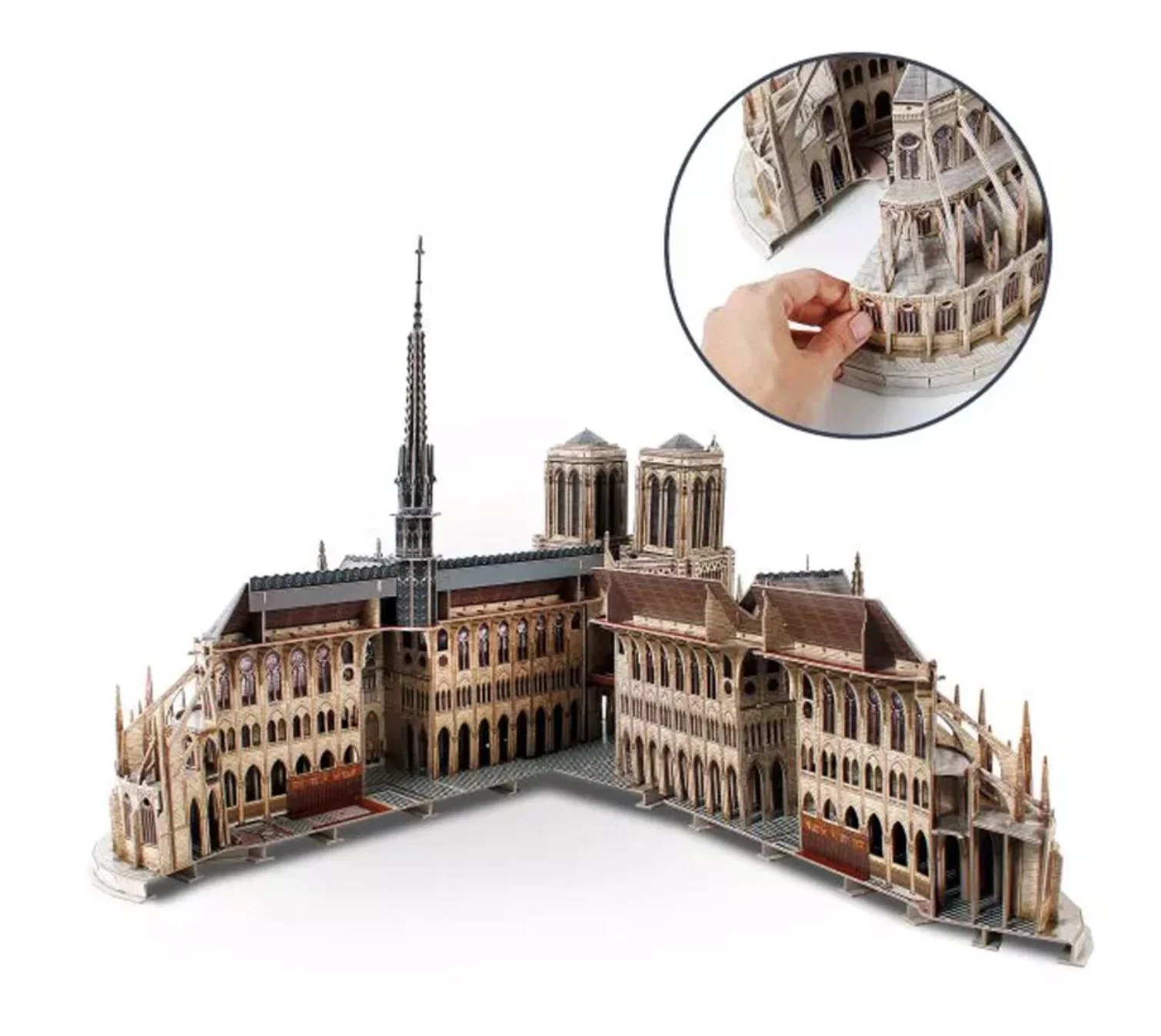 3D Пазл CubicFun Нотр-Дам де Пари, 293 элемента foto