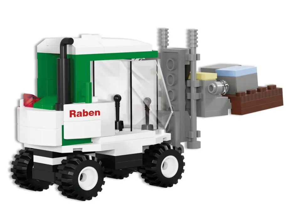 Конструктор Blocki Большой грузовик Raben Logistics, 377 элементов foto