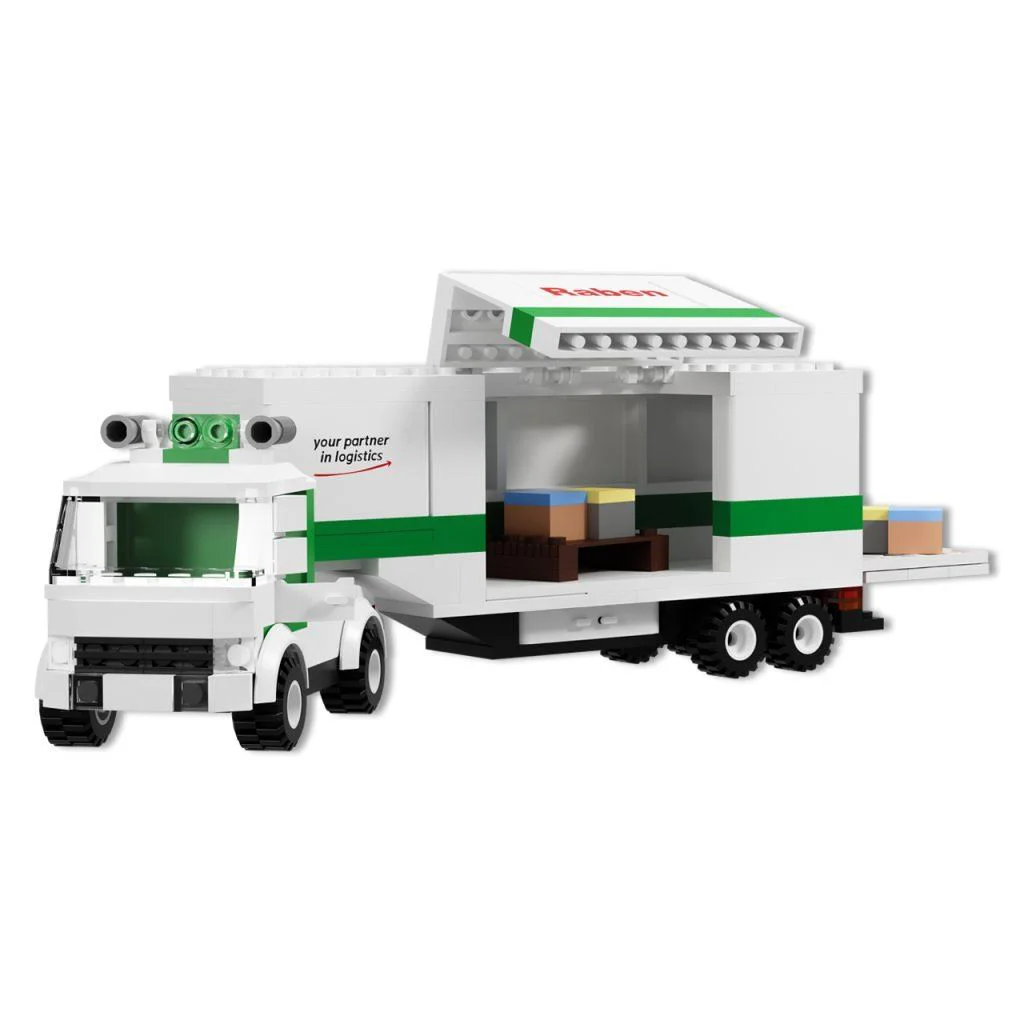 Конструктор Blocki Большой грузовик Raben Logistics, 377 элементов foto