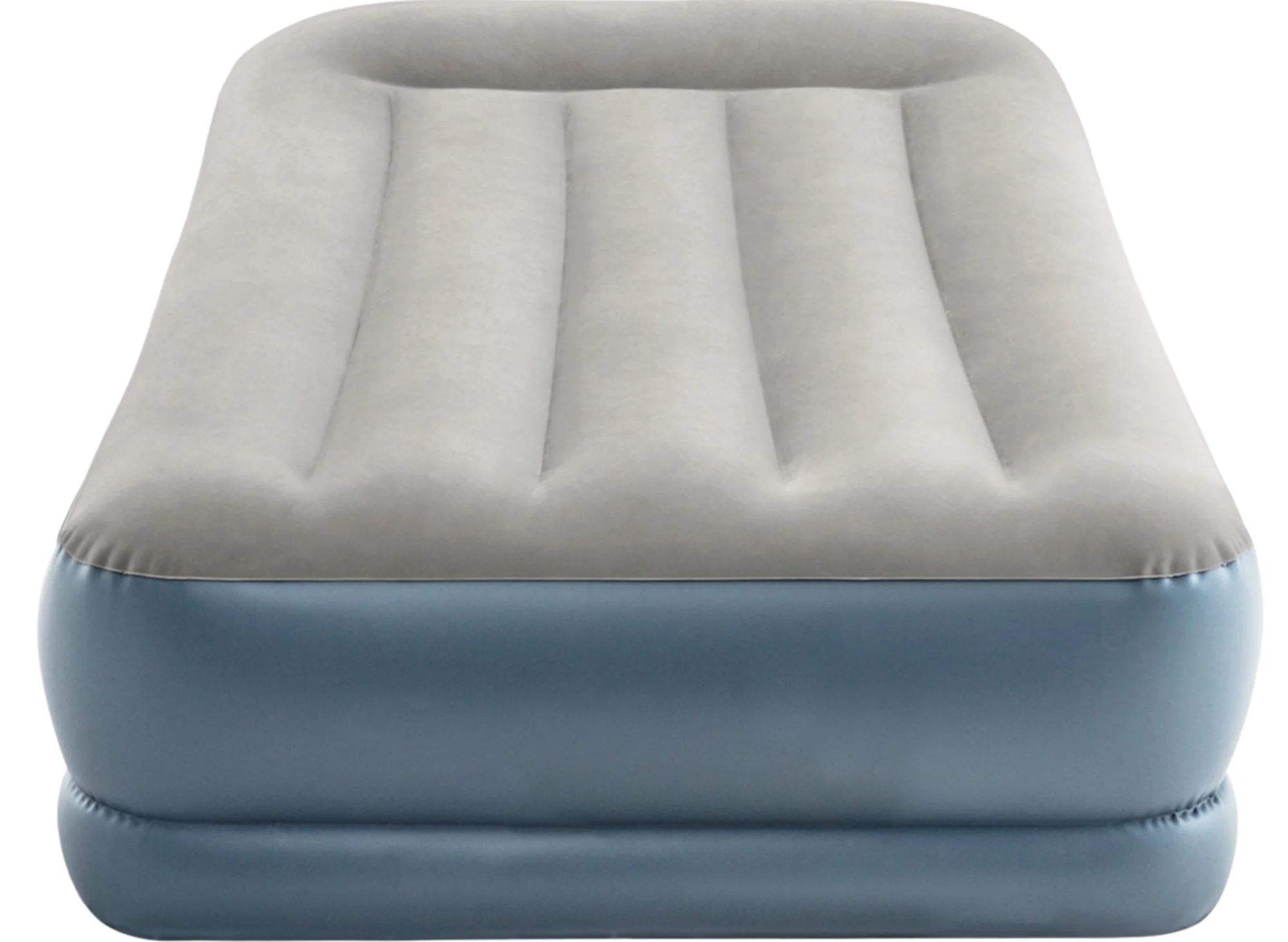Saltea gonflabila INTEX Velur MID-Rise Air, cu tetiera si pompa incorporata, 99x191x30 cm foto