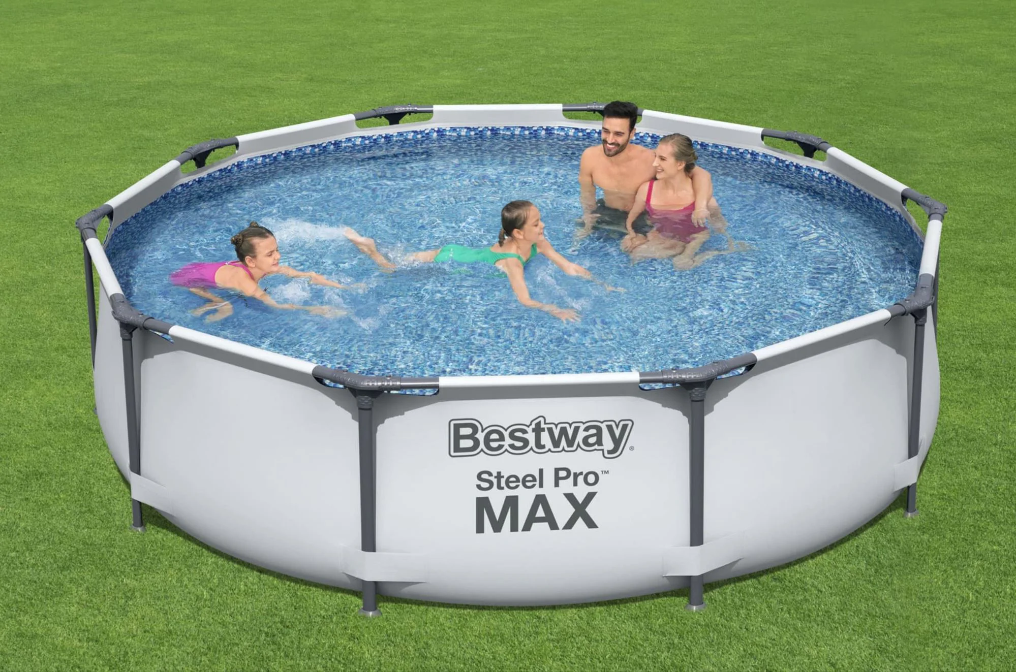 Бассейн Bestway Steel Pro Max 305x76 см, 4 678 л, металлический каркас foto