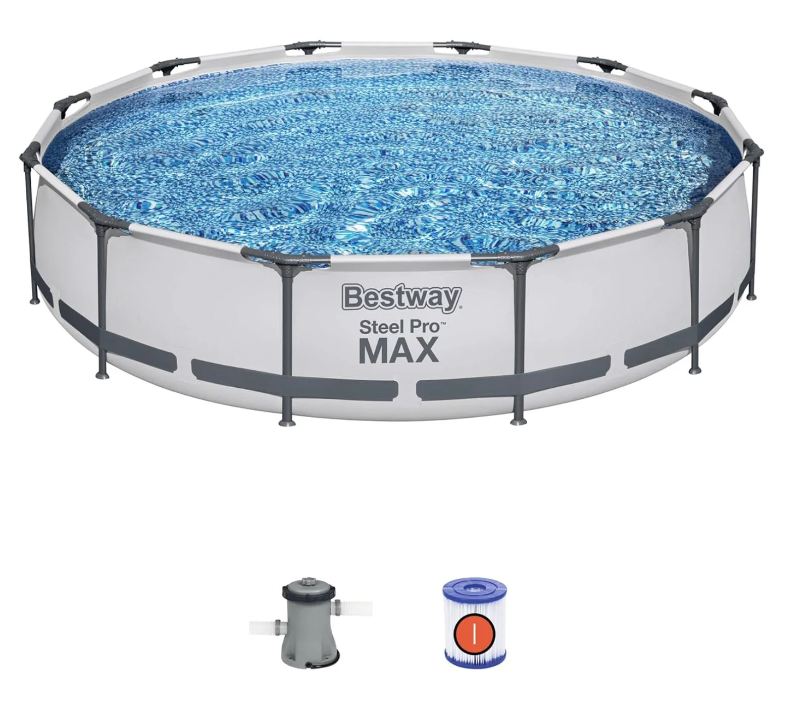 Piscina Bestway STEEL PRO MAX 366x76 cm, 6473 L, cadru metalic foto