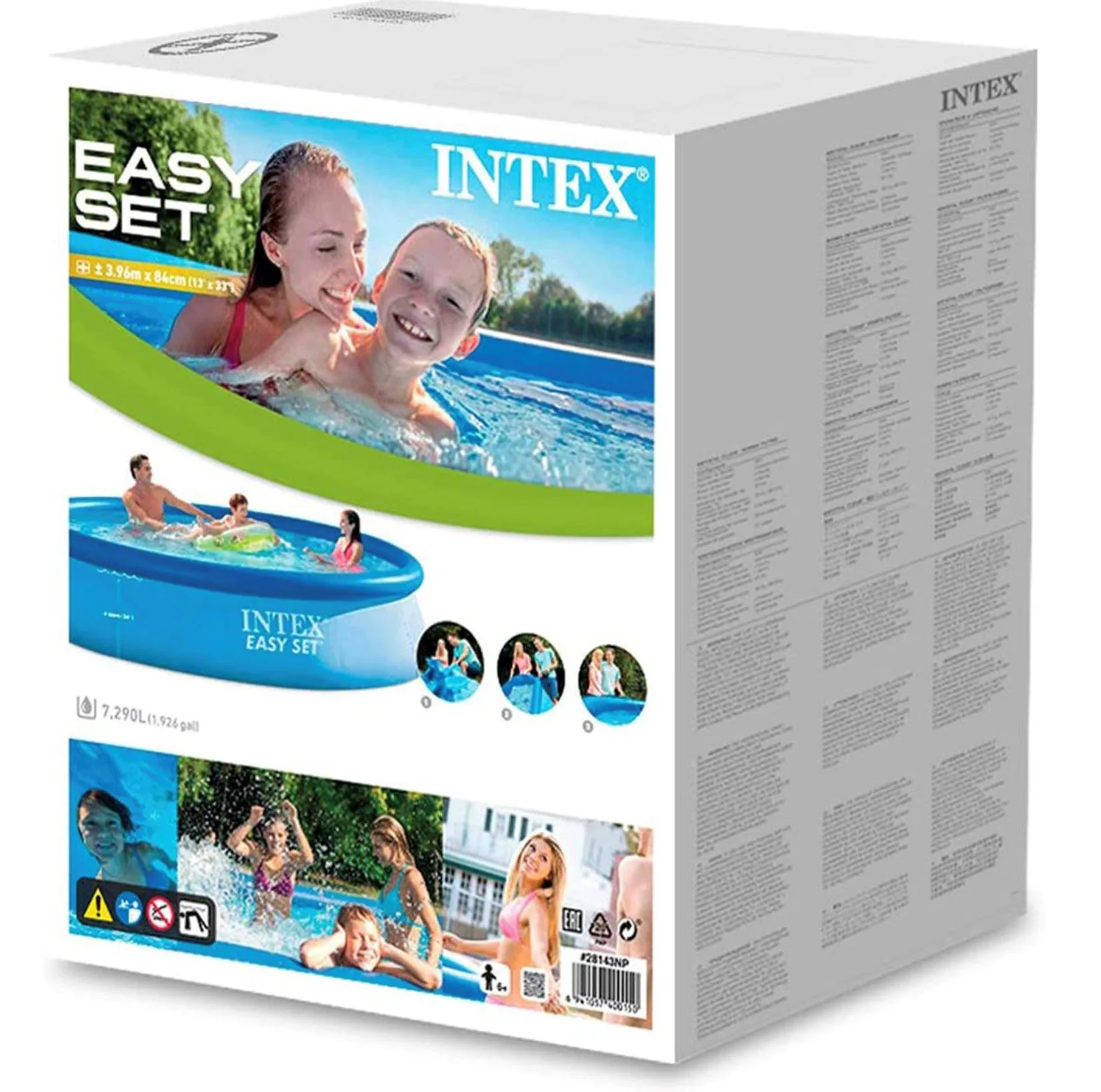 Piscina gonflabila INTEX Easy Set 396x84 cm, 7290 L foto