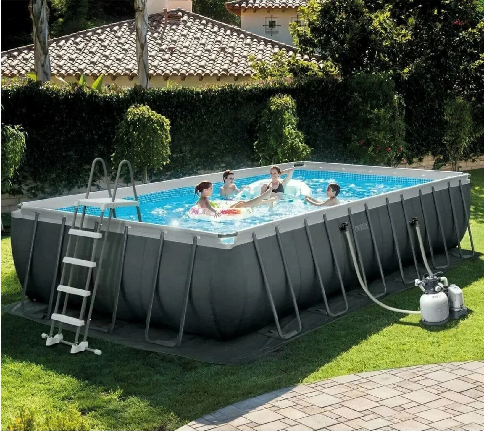 Piscina INTEX ULTRA XTR FRAME 976x488x132cm, 54368L cadru metalic foto