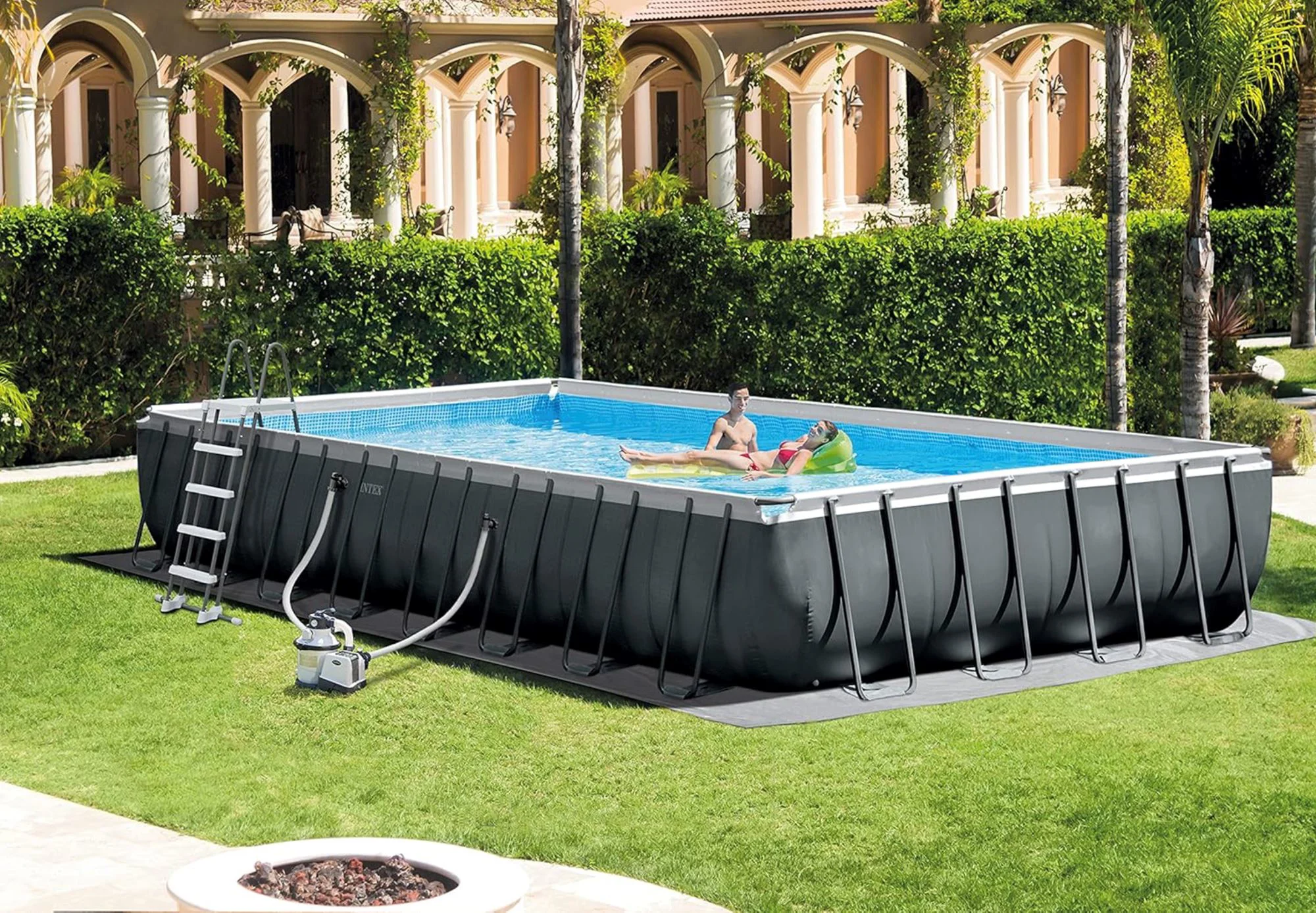Piscina INTEX ULTRA XTR FRAME 976x488x132cm, 54368L cadru metalic foto