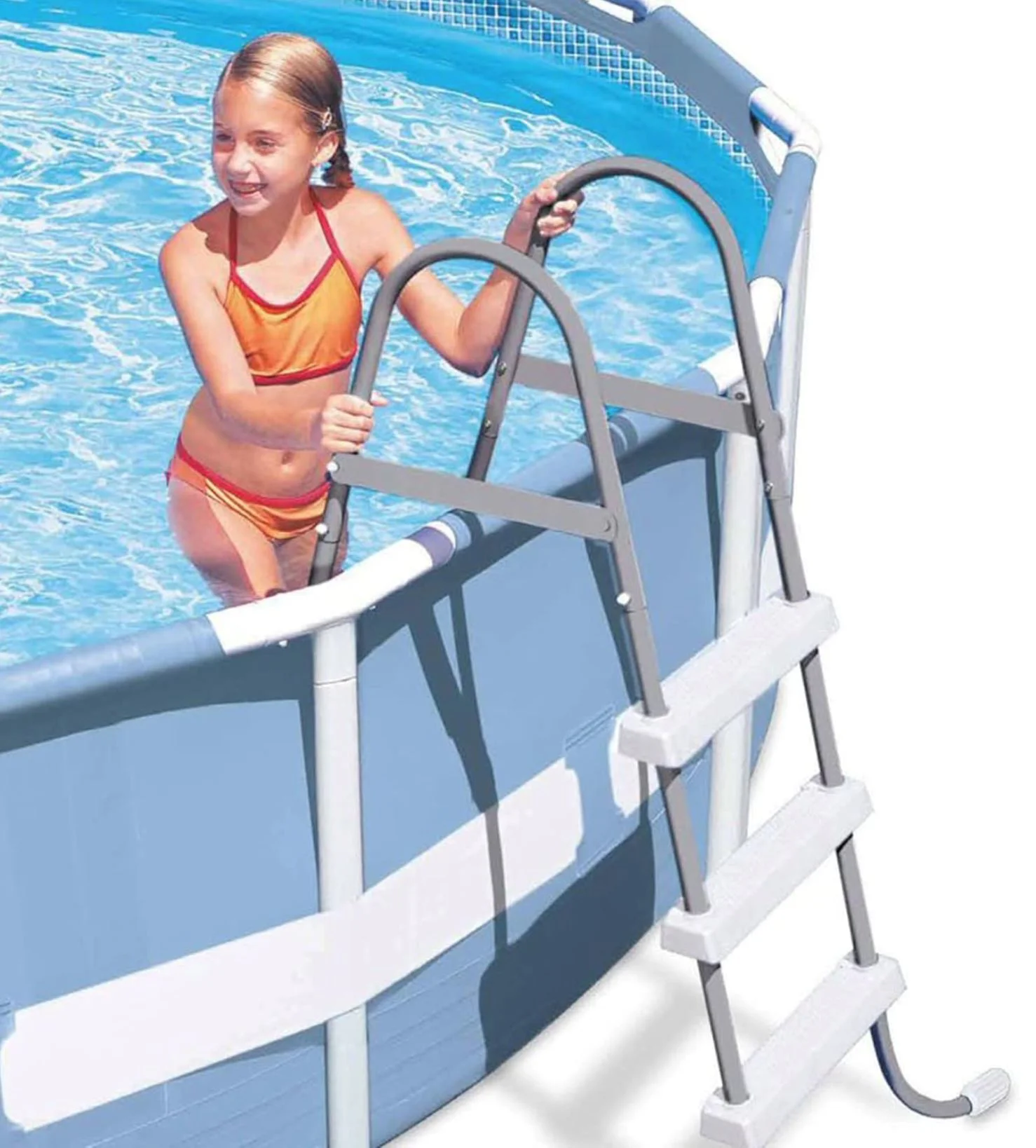 Лестница для бассейна Intex с 3 ступенями foto