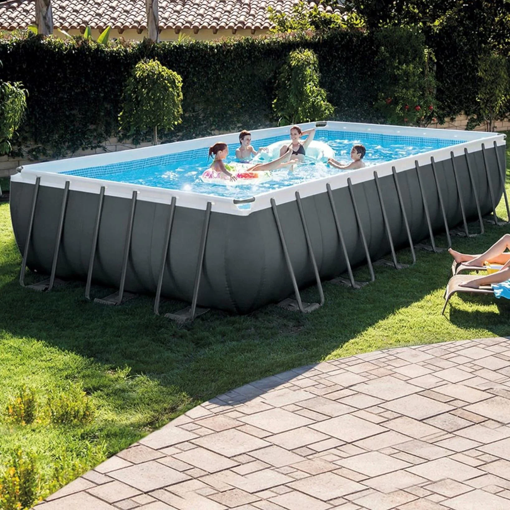 Piscina INTEX ULTRA XTR FRAME 732x366x132cm, 31805L, cadru metalic foto