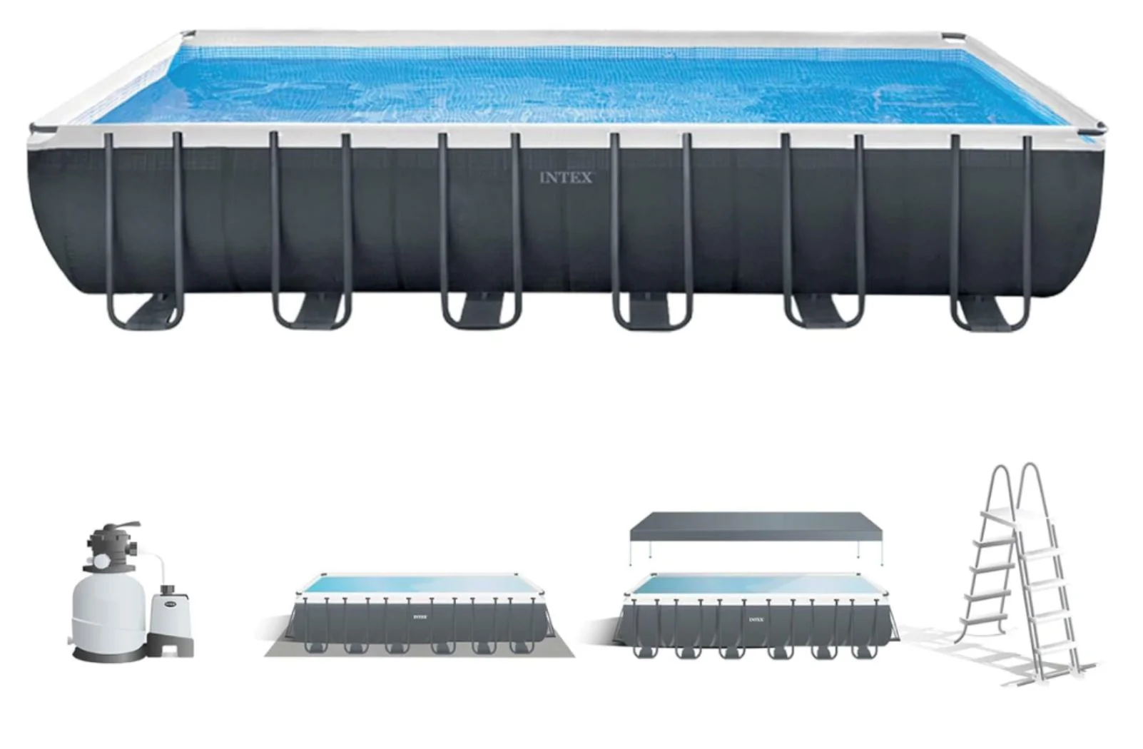 Piscina INTEX ULTRA XTR FRAME 732x366x132cm, 31805L, cadru metalic foto