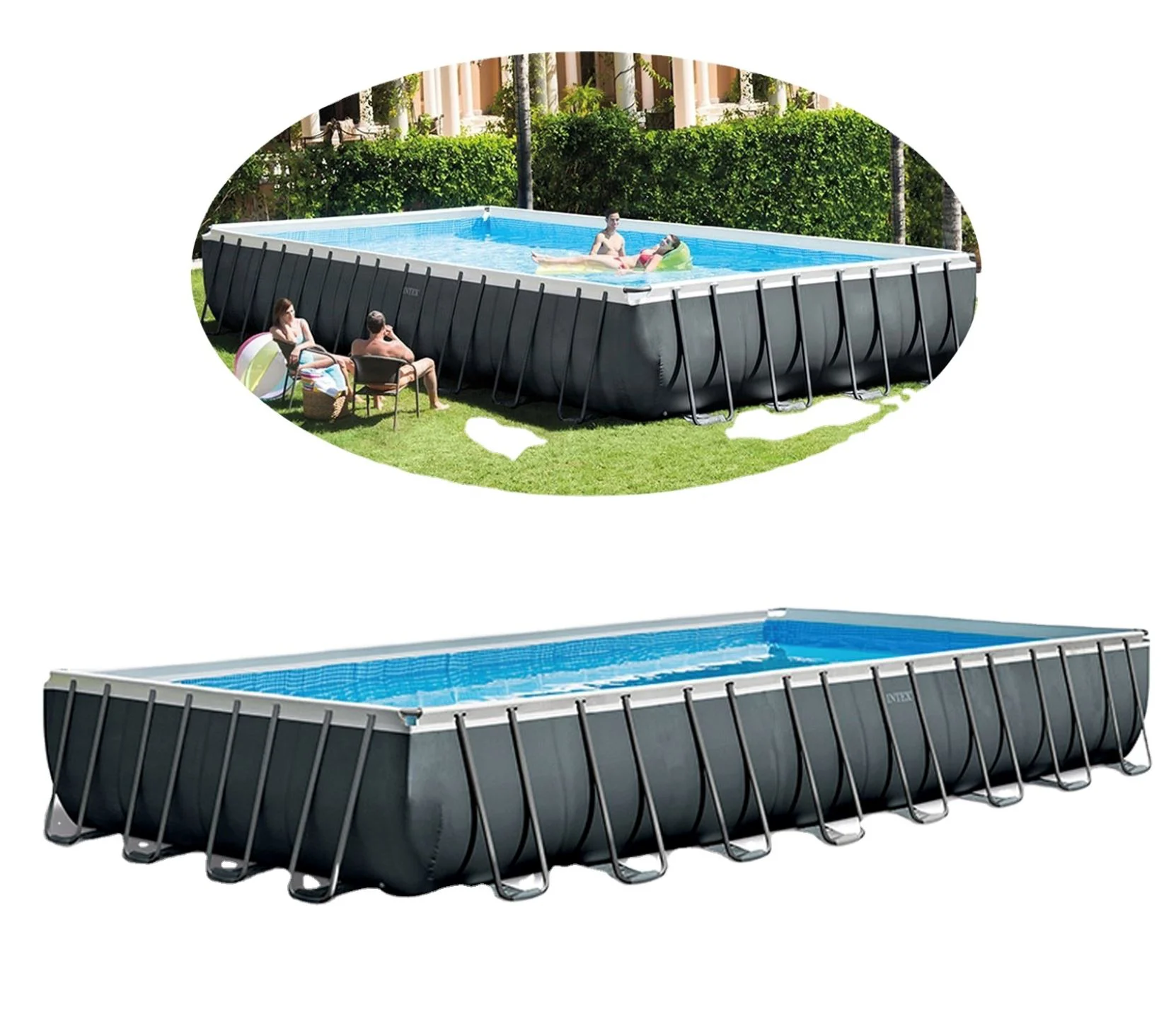 Piscina INTEX ULTRA XTR FRAME 732x366x132cm, 31805L, cadru metalic foto