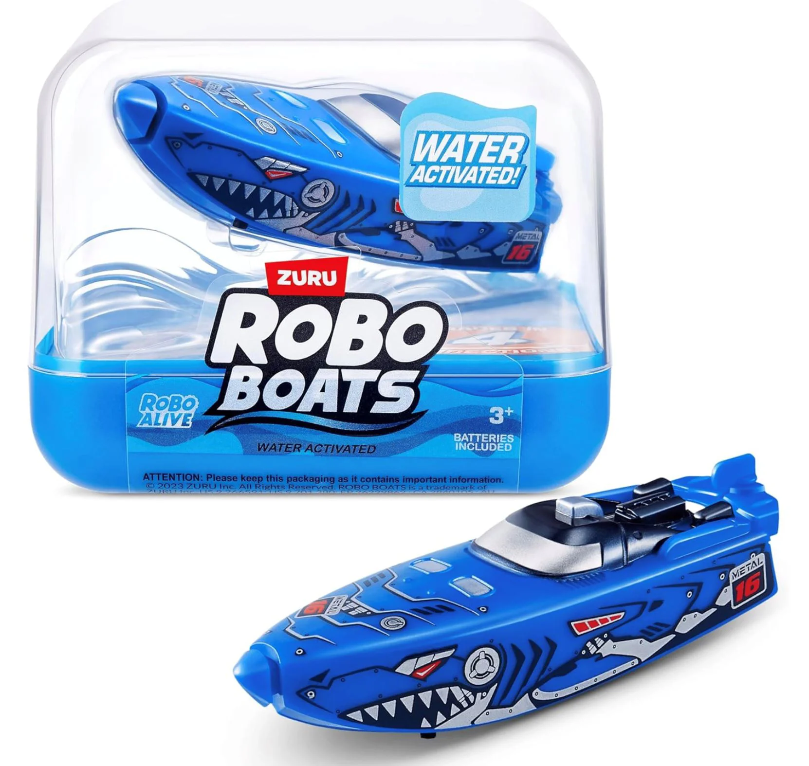 Jucarie pentru copii Zuru Robo Boats, in sortiment foto