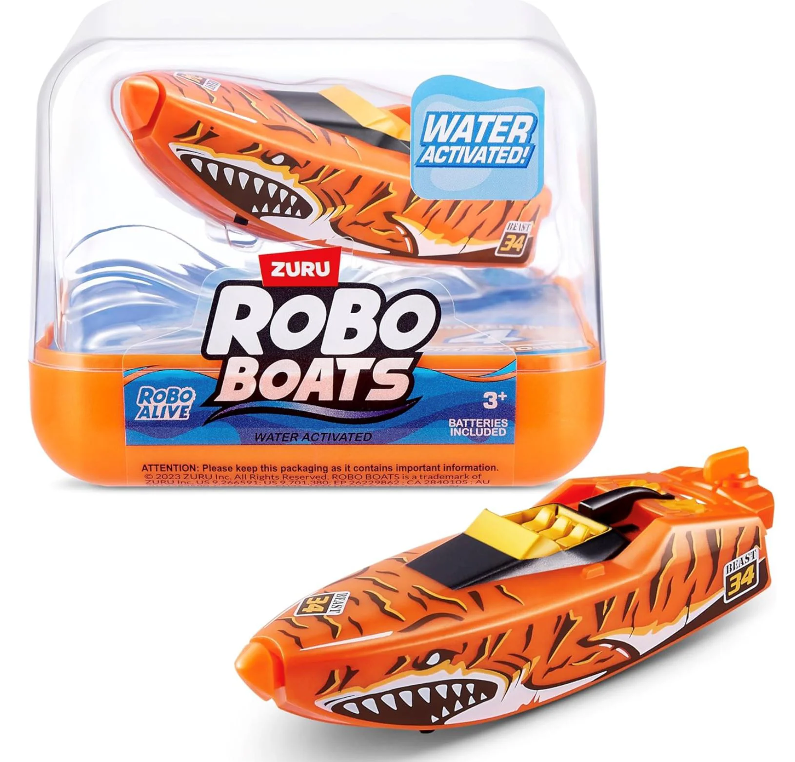 Jucarie pentru copii Zuru Robo Boats, in sortiment foto