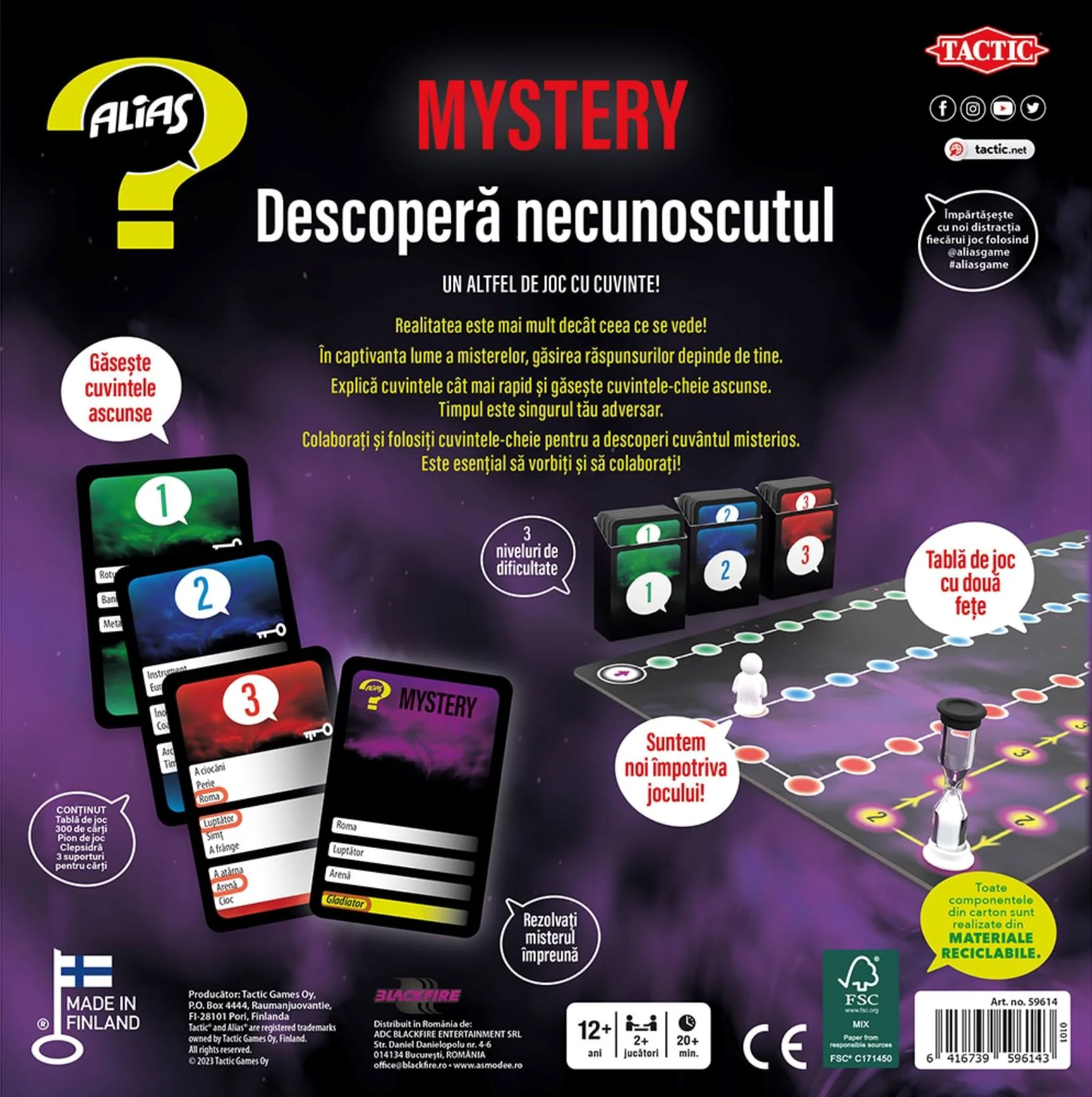 Настольная игра TACTIC Alias Mystery foto