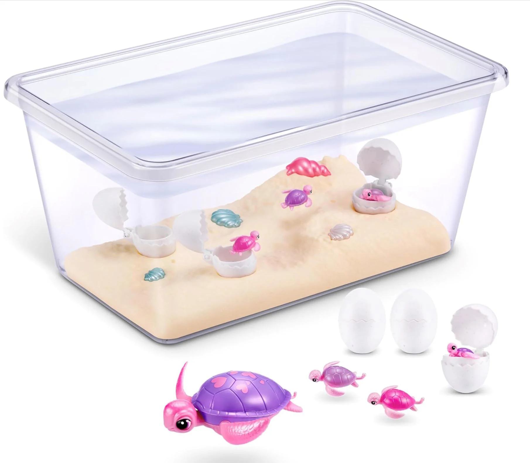 Set de joaca Pets Alive Acvariu, Mama testoasa cu pui foto