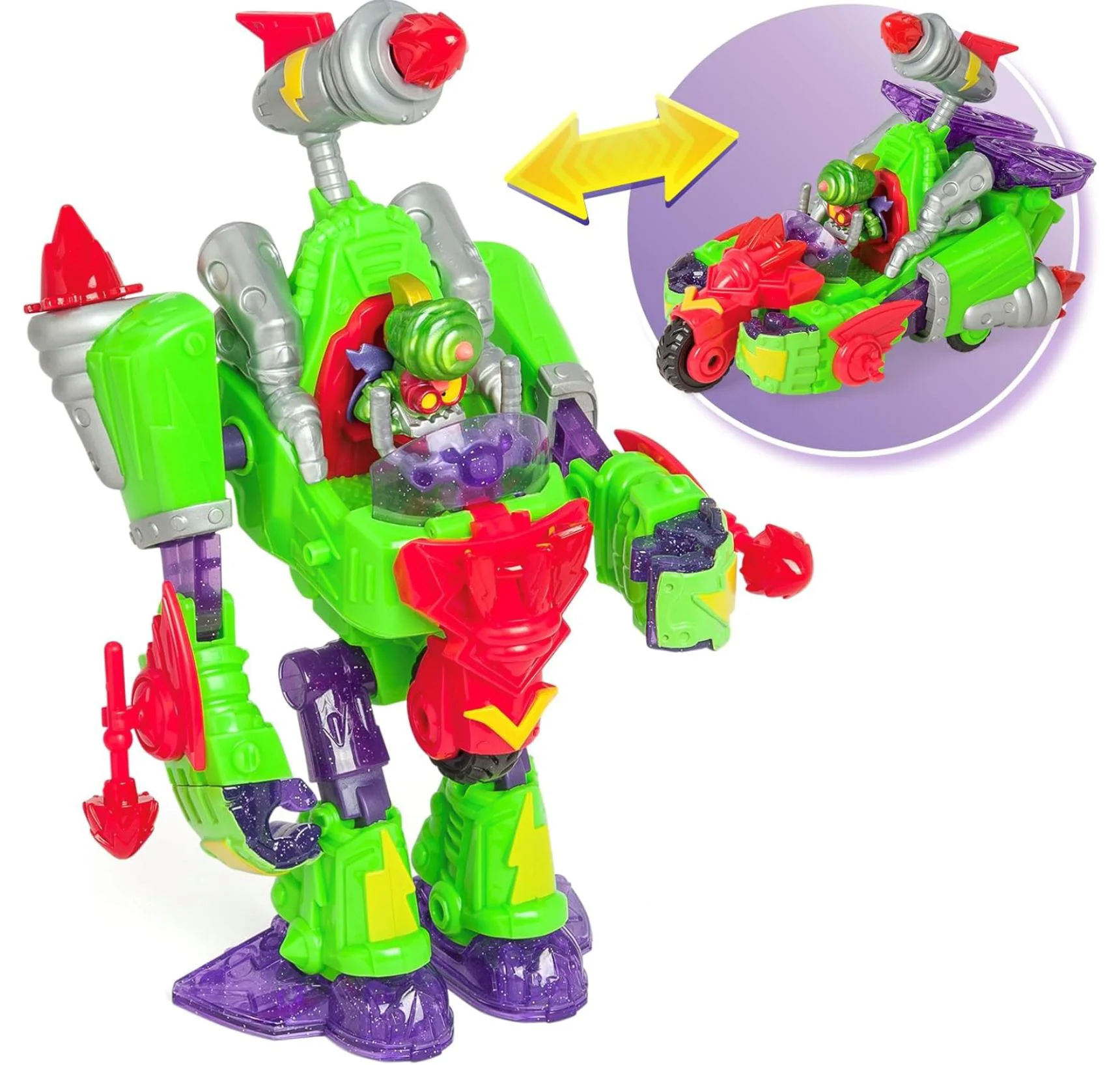 Set de joaca Superthings Super Robot Turbo Warrior Speed foto