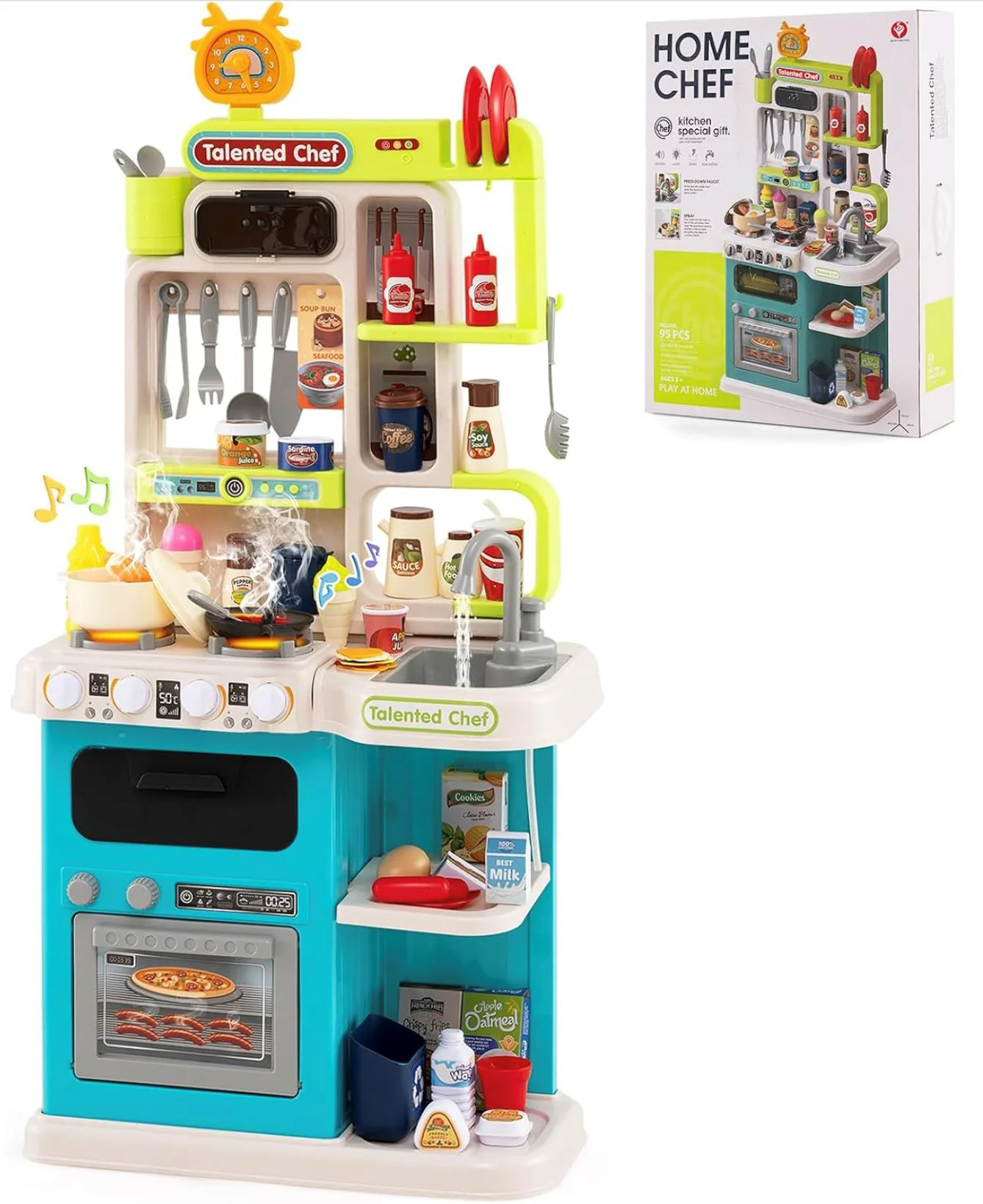 Set de joaca Essa Toys Bucatarie, 113 el. foto