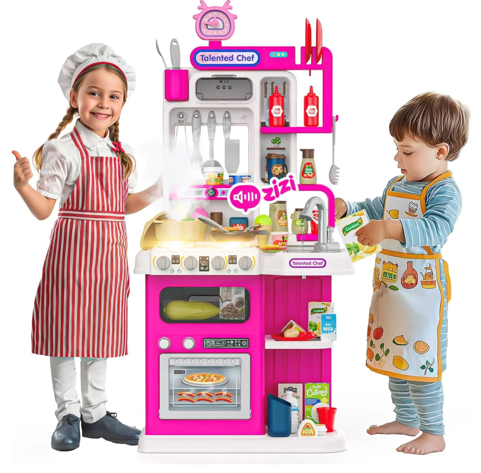 Игровой набор Essa Toys Кухня для детей, 104 эл. foto