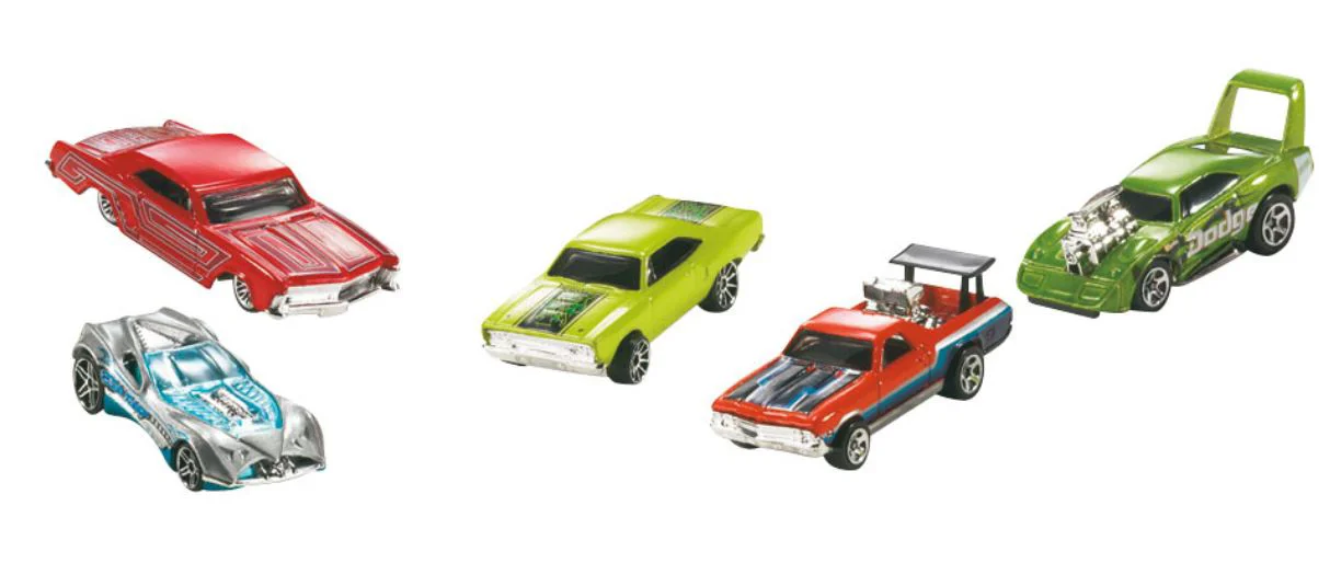 Набор машинок Hot Wheels 10 базовых машинок (ас). foto