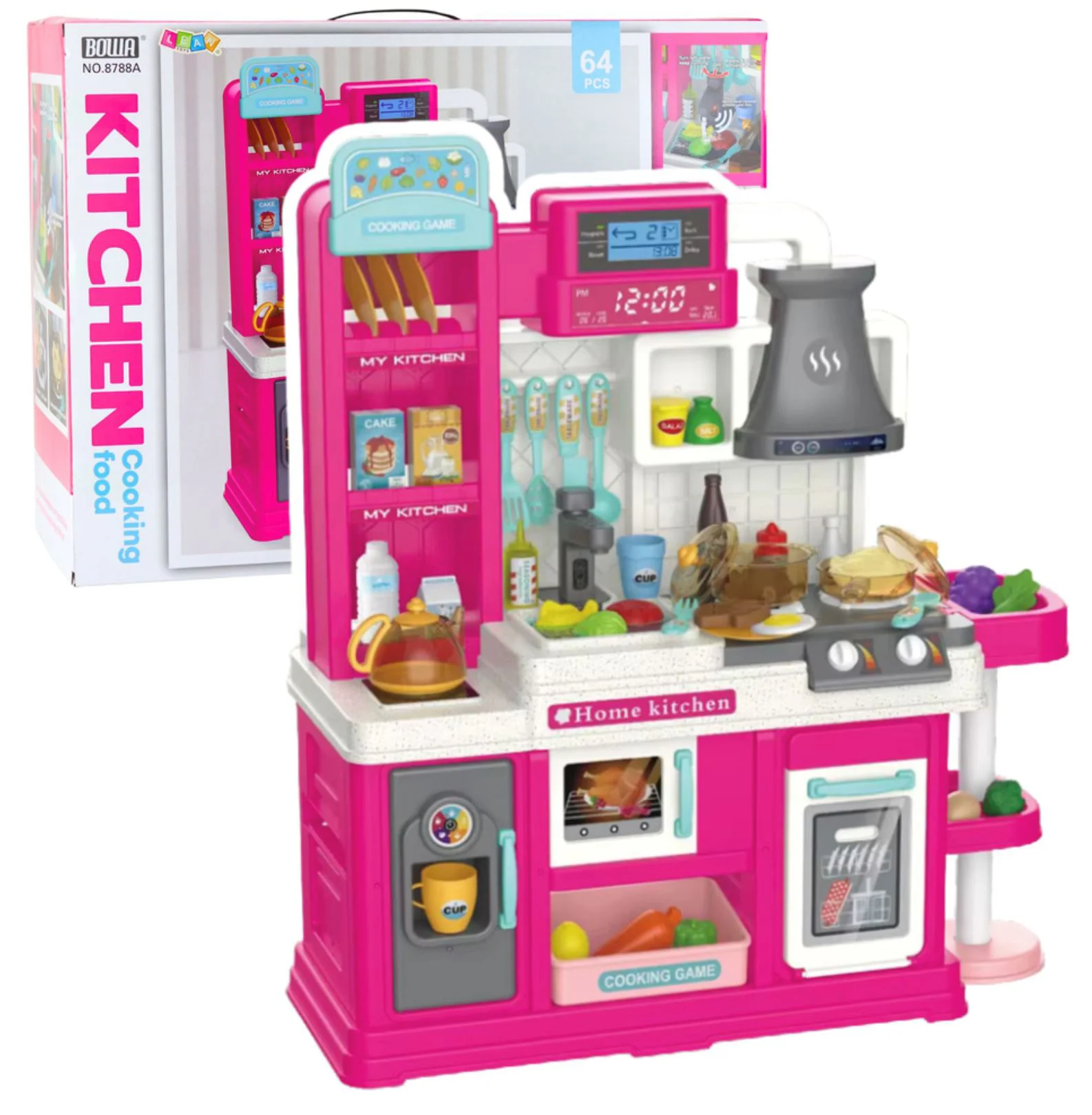 Игровой набор Essa Toys Молодой повар, с аксессуарами, 64 эл. foto