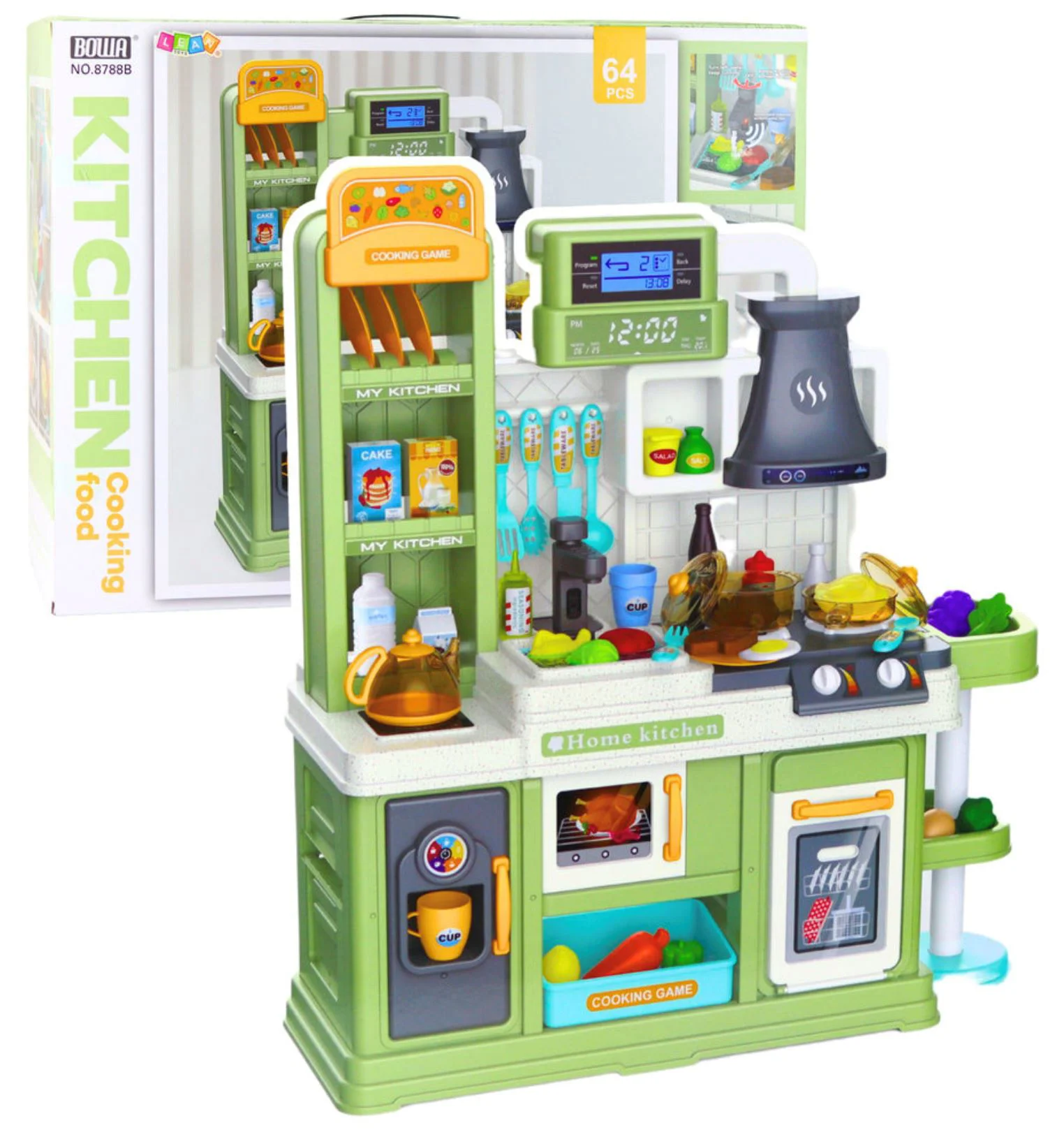 Игровой набор для детей Essa Toys Маленький шеф с аксессуарами, 64 эл. foto