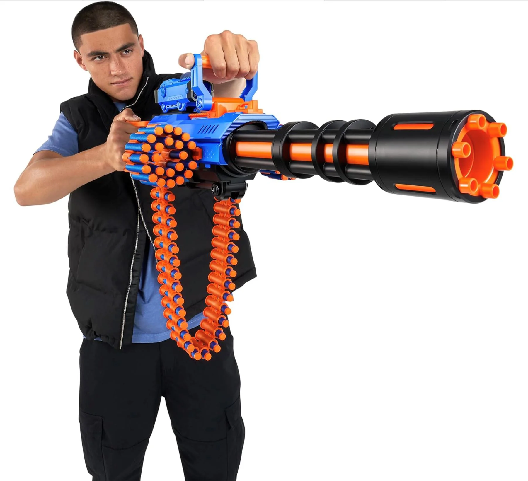 Blaster ZURU X-Shot Insanity Motorized Rage Fire, 72 cartuse foto