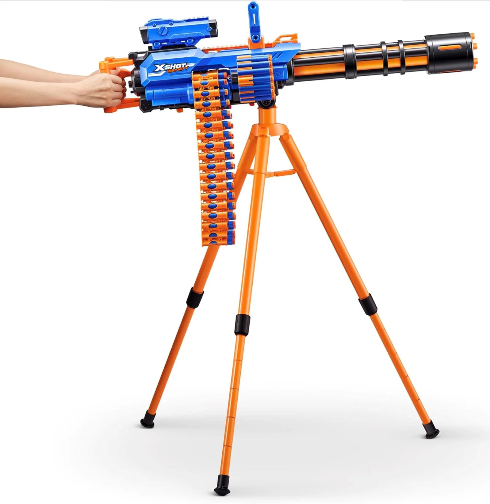 Blaster ZURU X-Shot Insanity Motorized Rage Fire, 72 cartuse foto