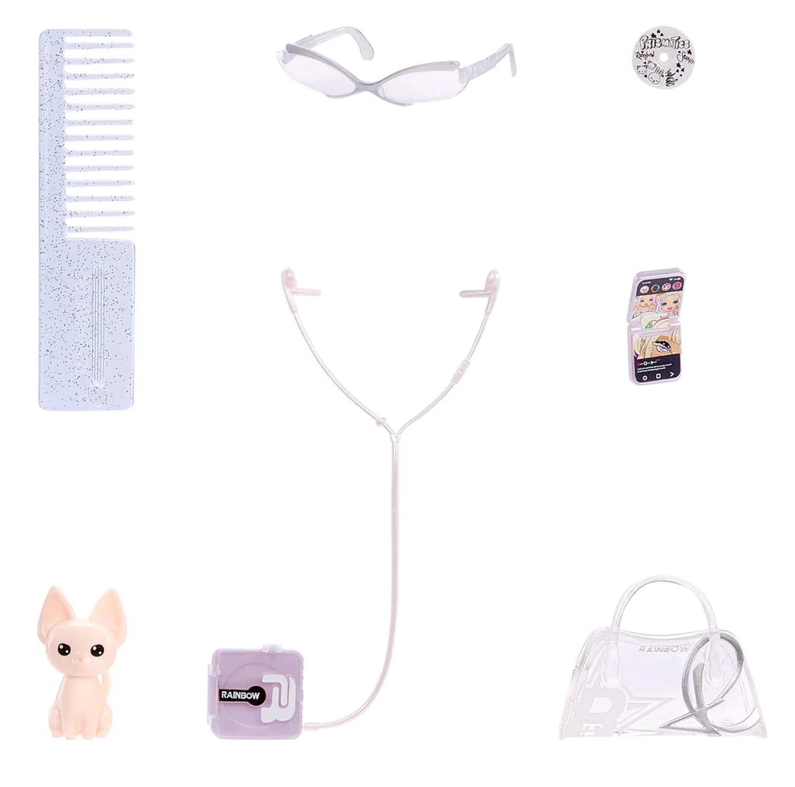Papusa Rainbow High Whitney, seria Sparkle & Shine, cu accesorii foto