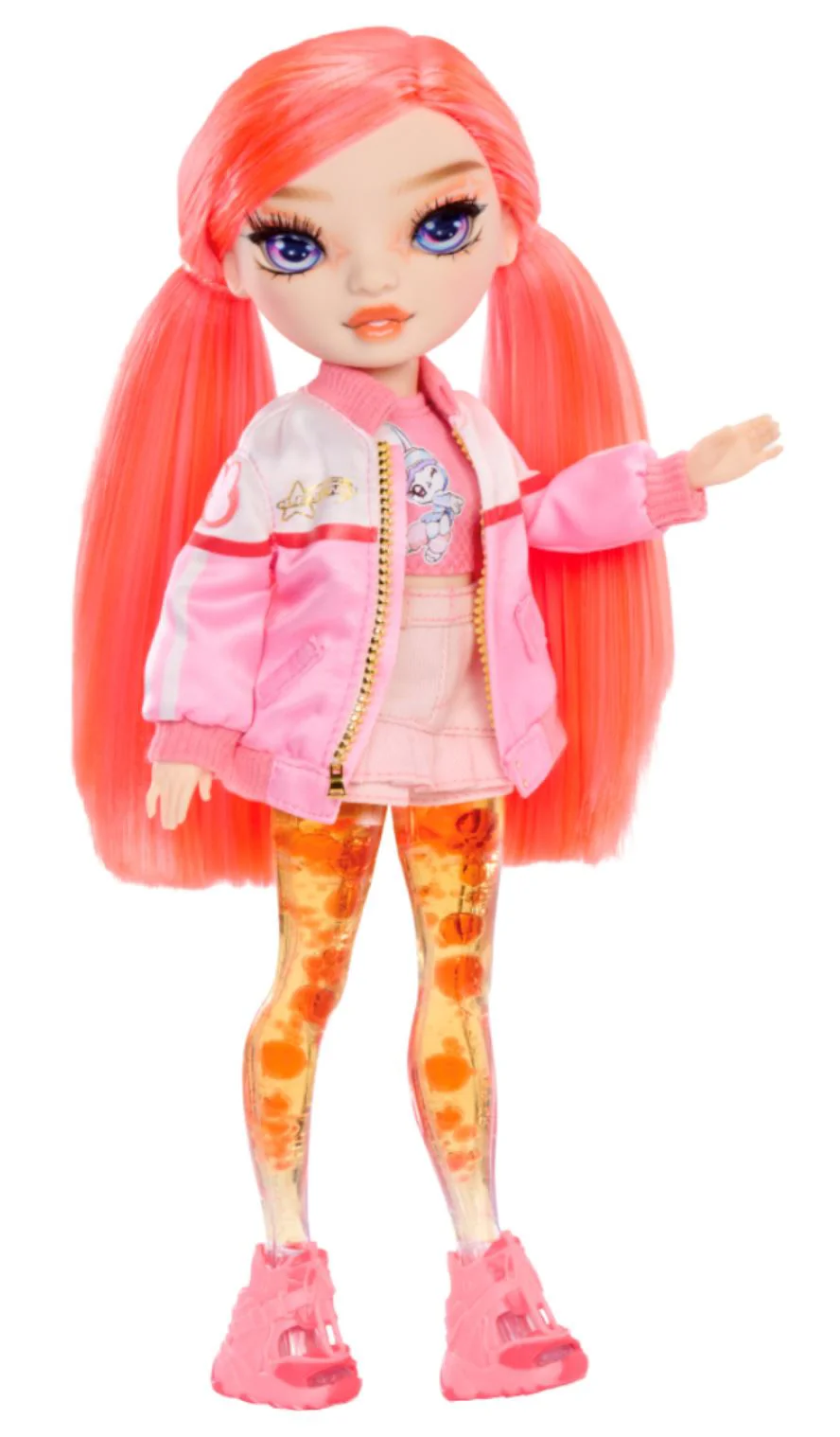 Papusa Rainbow High Dawn, seria Sparkle & Shine, cu accesorii foto