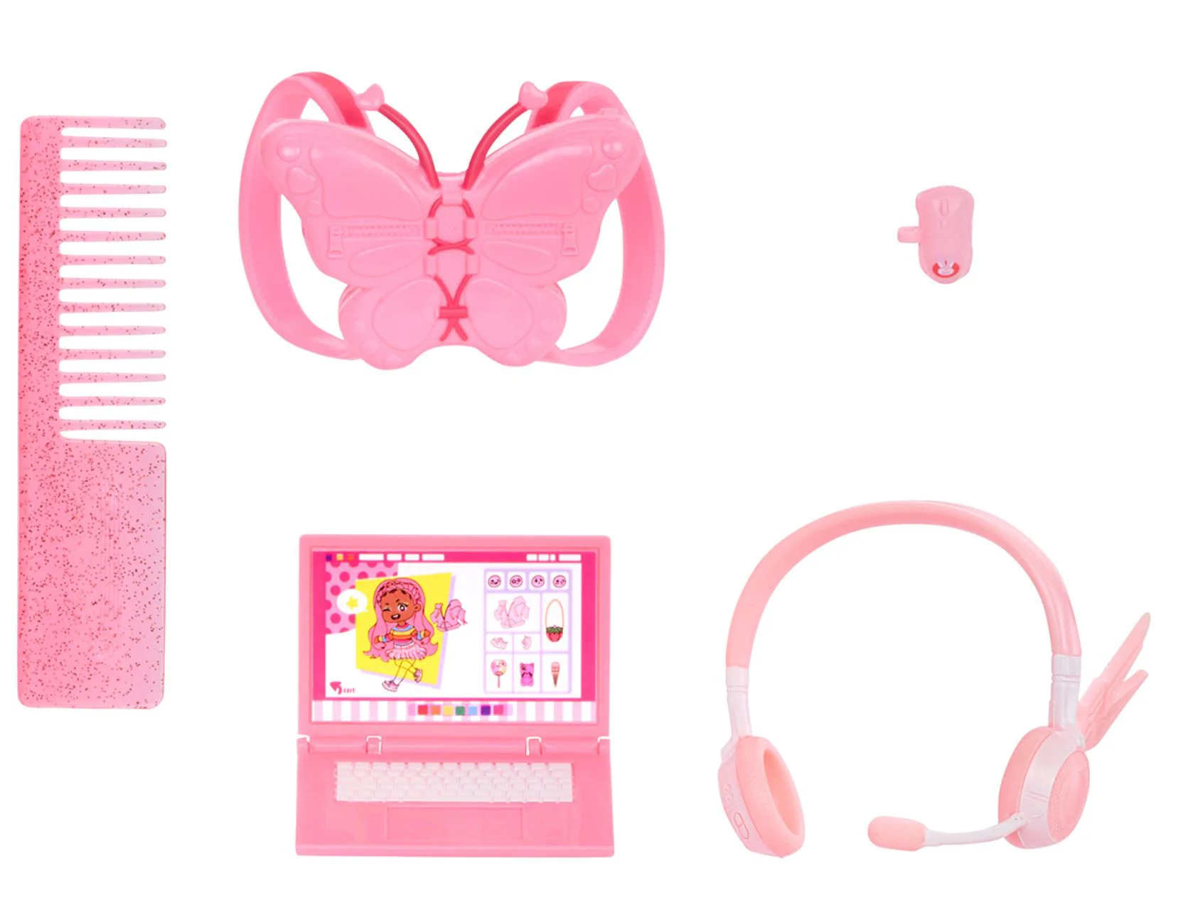 Papusa Rainbow High Dawn, seria Sparkle & Shine, cu accesorii foto