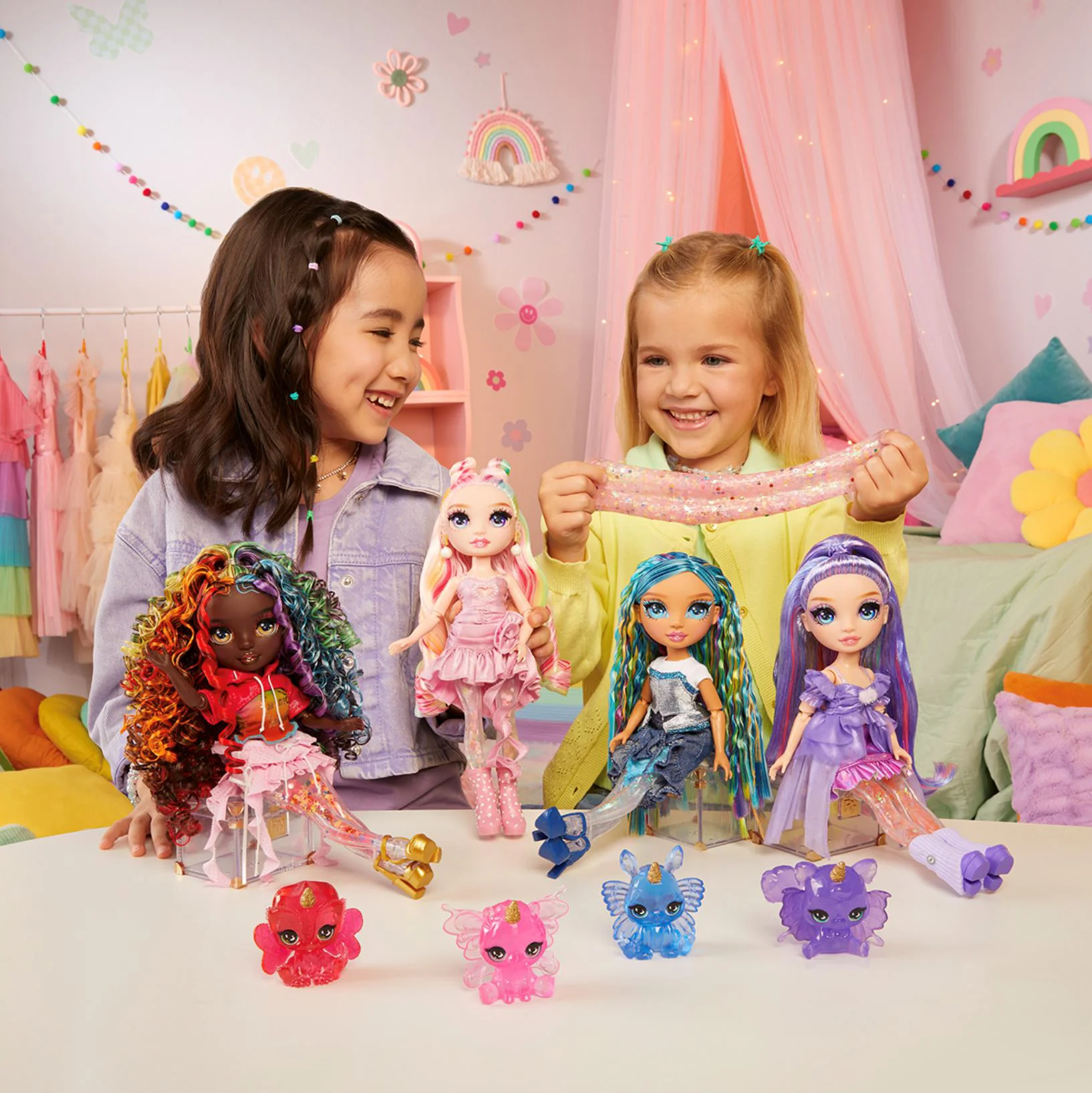 Set de joaca cu papusa Rainbow High Violet Willow, cu accesorii foto