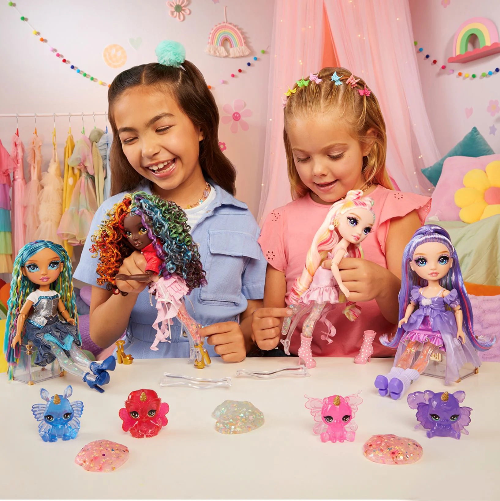 Set de joaca cu papusa Rainbow High Bella Parker, cu accesorii foto