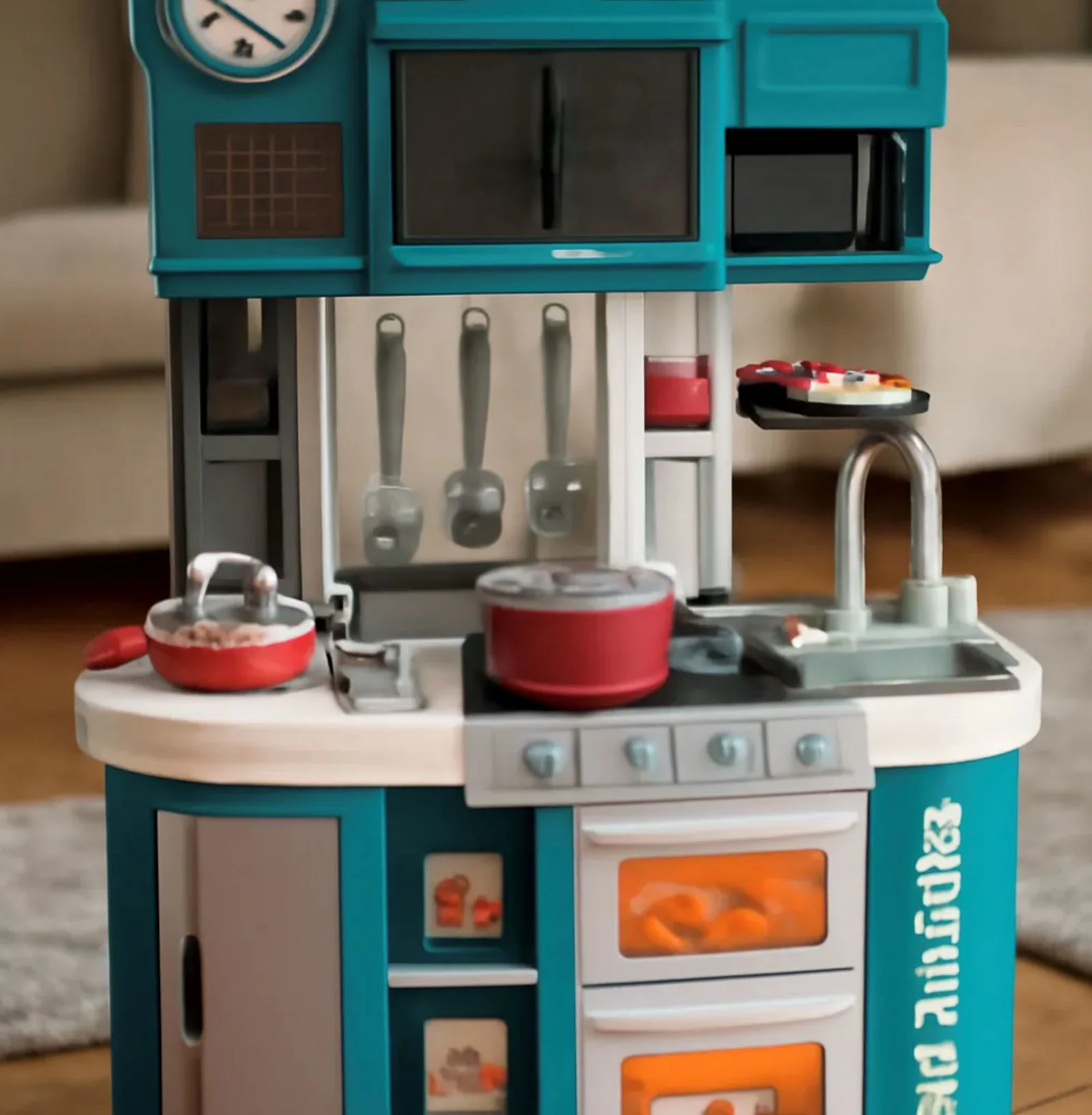 Игровая кухня для детей Essa Toys Кулинарные приключения, 60 эл. foto