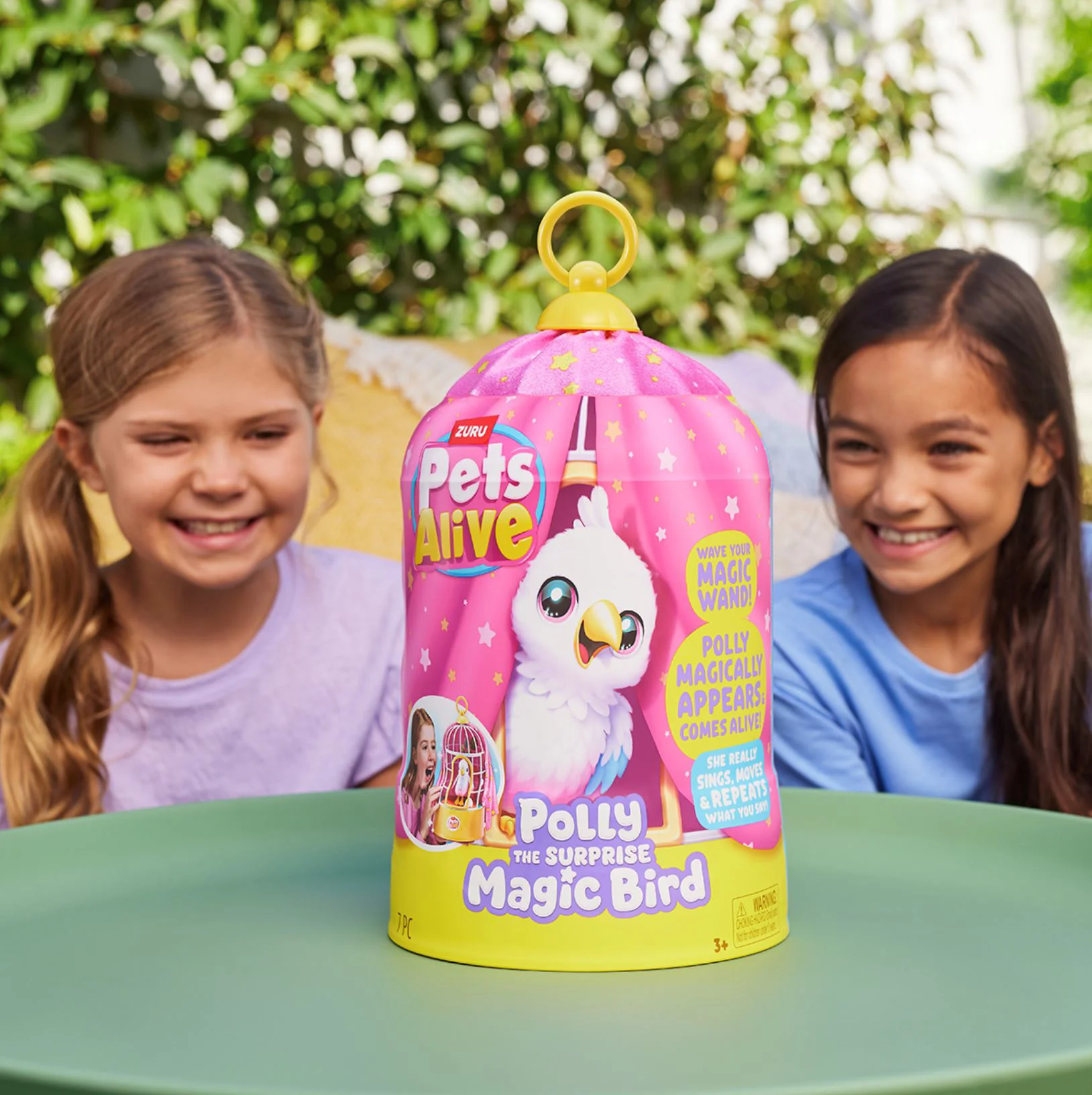 Jucarie interactiva Pets Alive Polly, Pasare magica foto