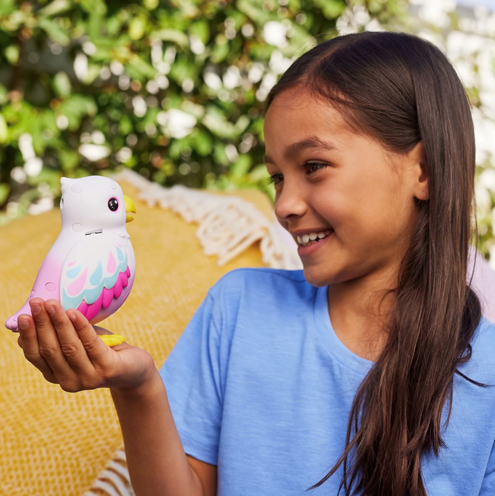 Jucarie interactiva Pets Alive Polly, Pasare magica foto