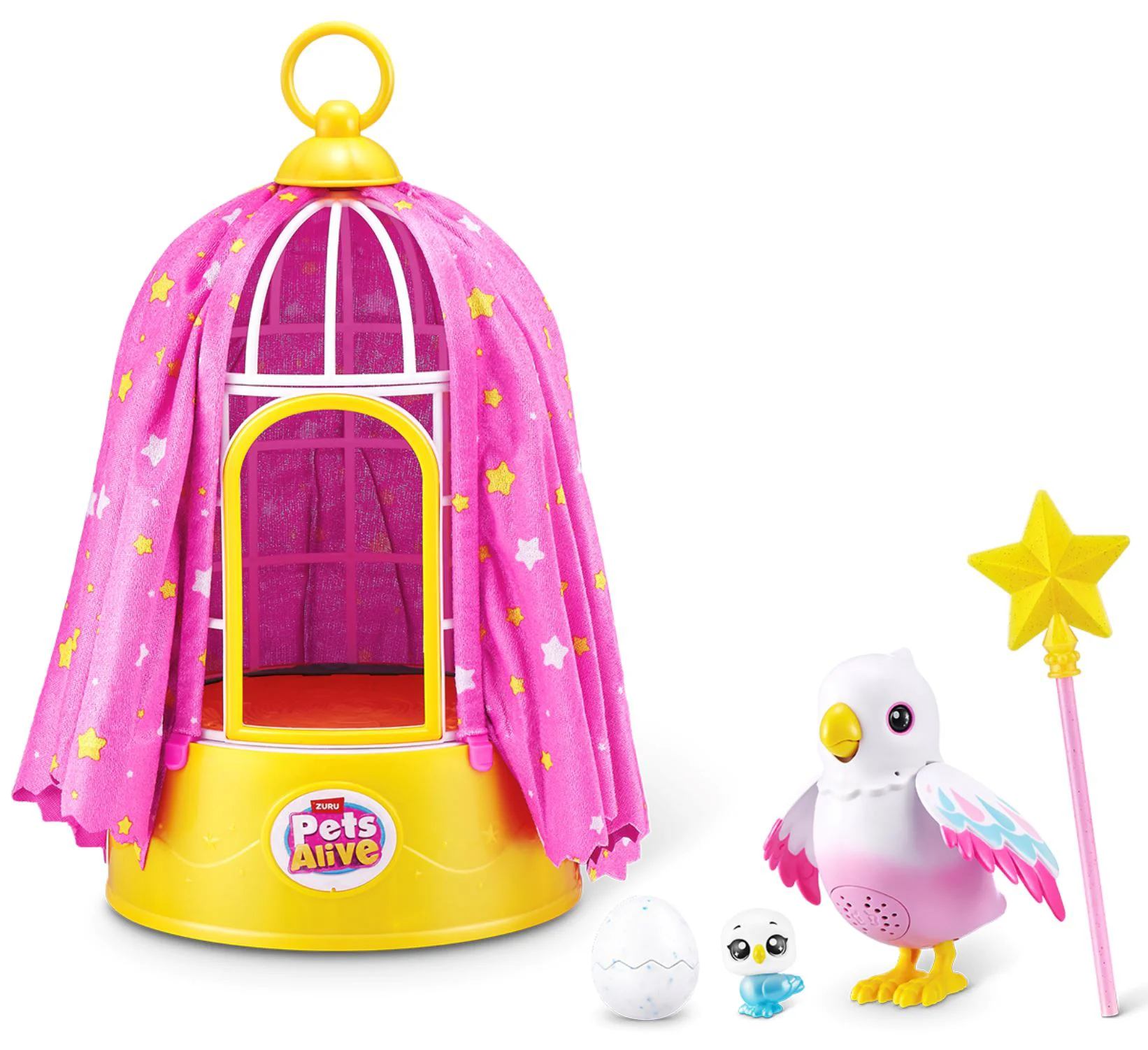 Jucarie interactiva Pets Alive Polly, Pasare magica foto