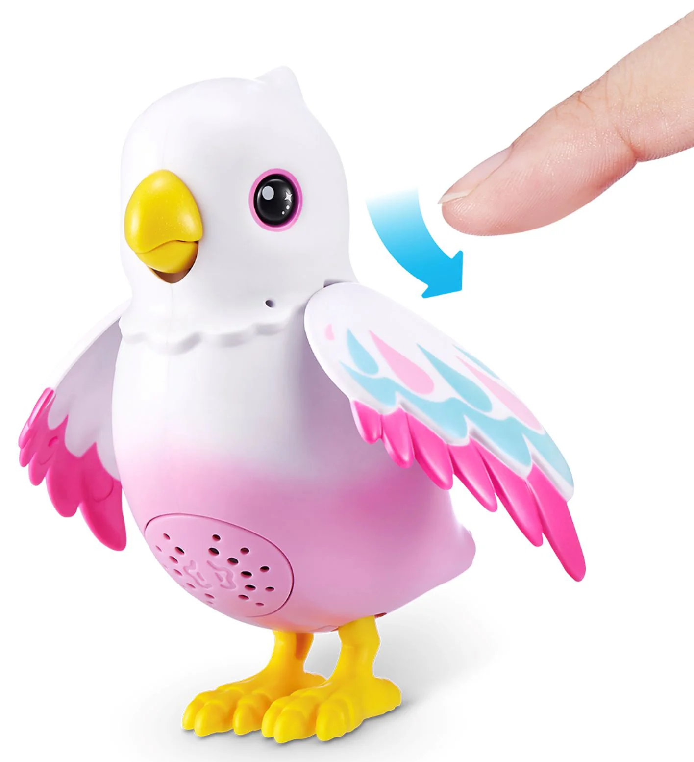 Jucarie interactiva Pets Alive Polly, Pasare magica foto