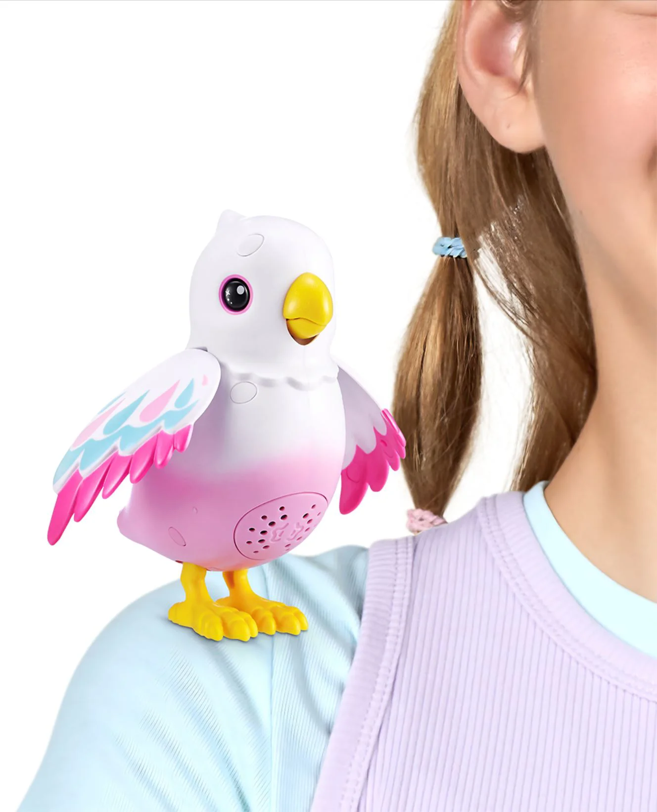 Jucarie interactiva Pets Alive Polly, Pasare magica foto