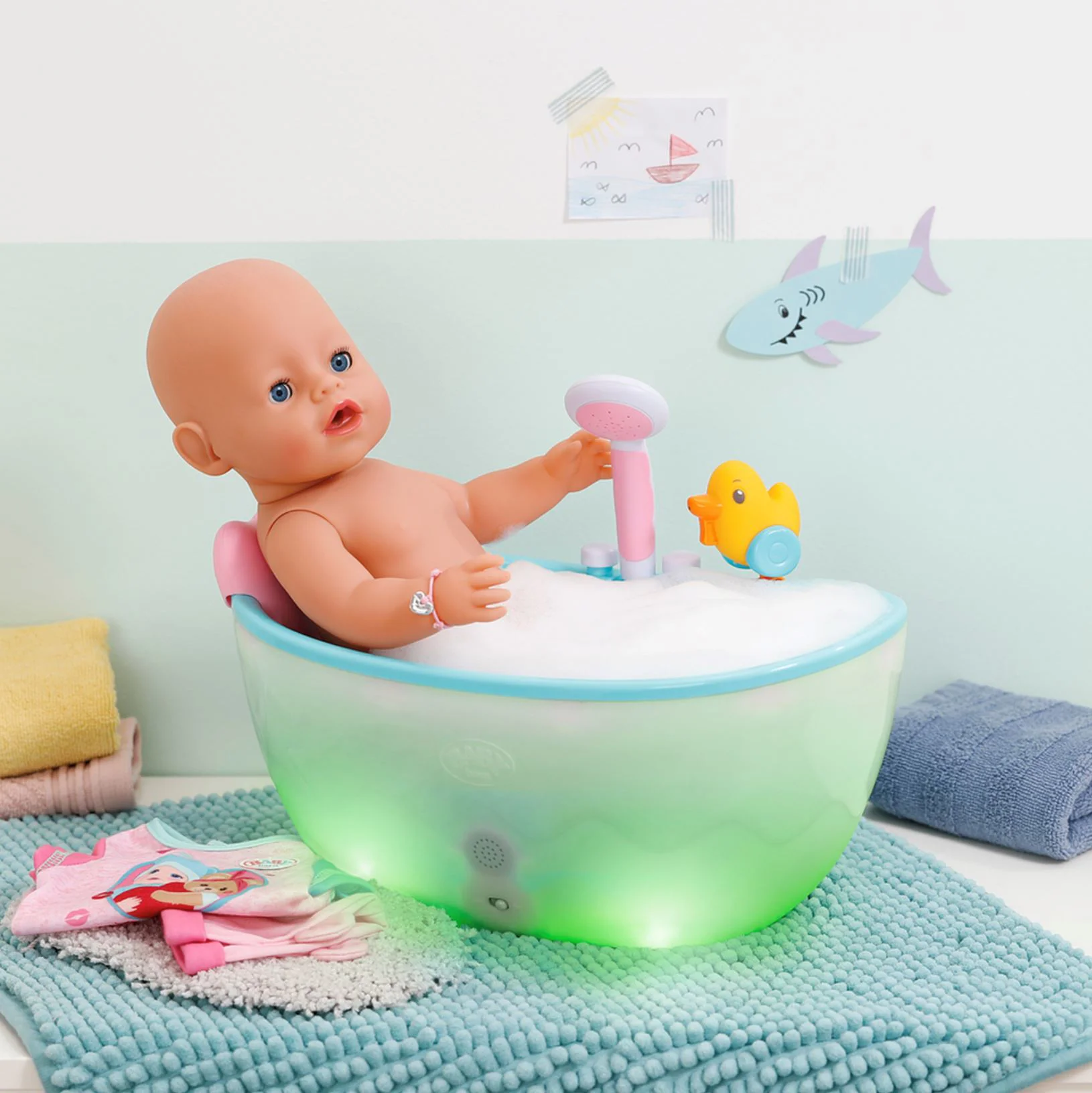 Кукла Baby Born Малыш-мальчик Джонас, с аксессуарами, 43 см foto