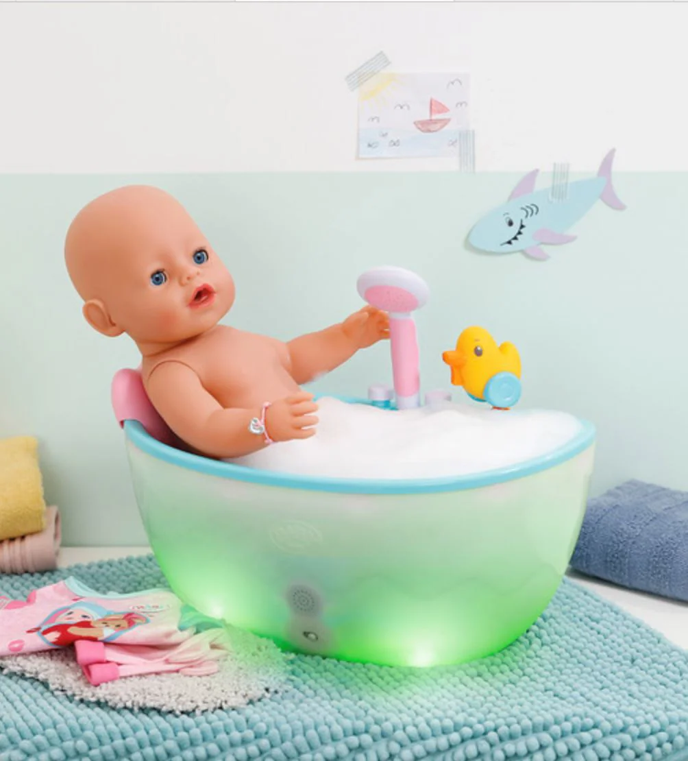 Papusa Baby Born Bebelus Emma, cu functii mecanice, 43 cm foto