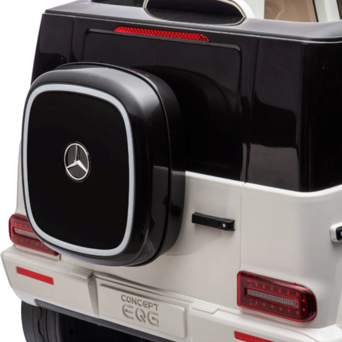 Masinuta electrica Kids car Mercedes Benz EQG, 12V9Ah, motor 550Wx2, roti EVA foto