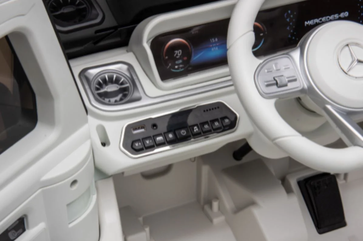 Masinuta electrica Kids car Mercedes Benz EQG, 12V9Ah, motor 550Wx2, roti EVA foto